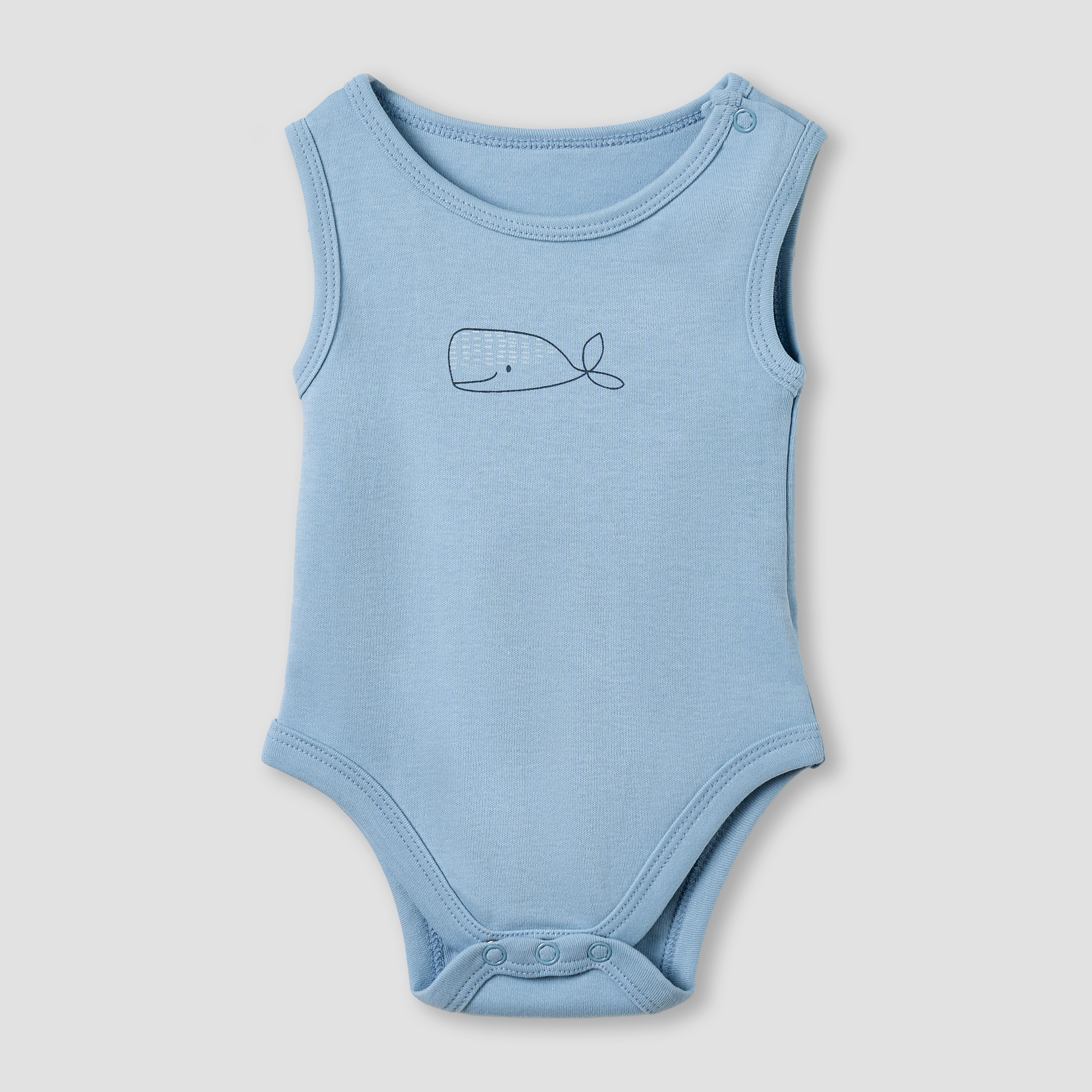 بودي سوت قطن دون أكمام بياقة مستديرة وبطبعات من جونيورز - طقم من 5 قطع-baby-boys-clothing-multipacks-image-5