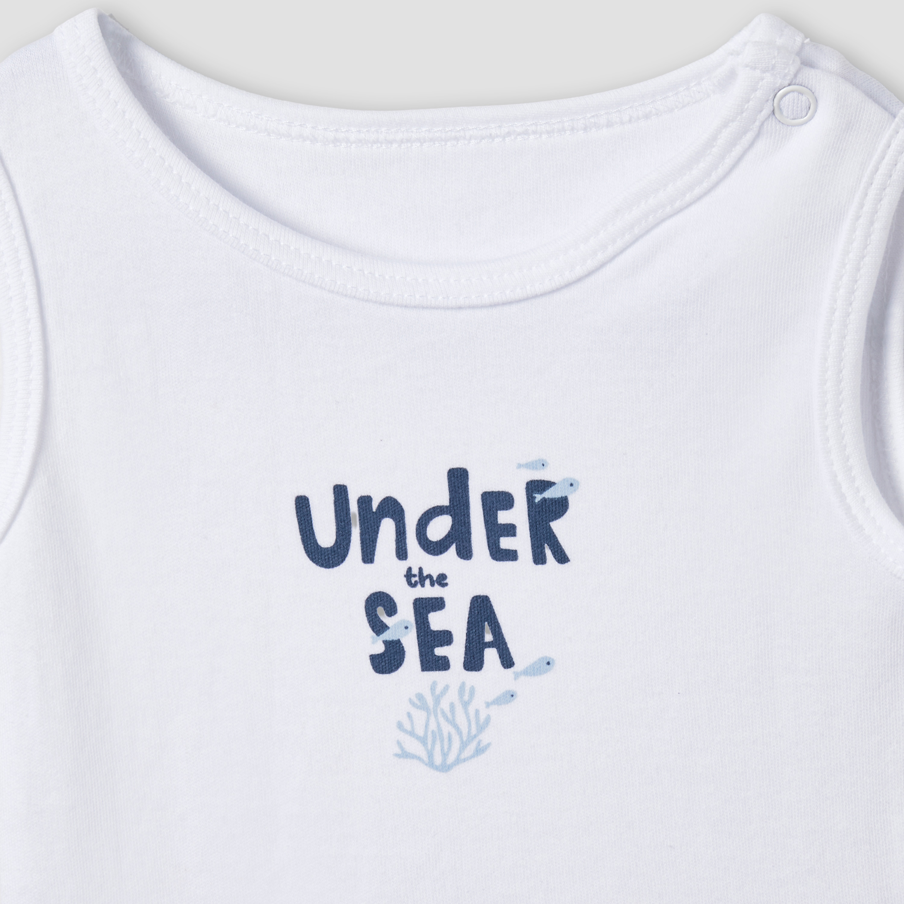 بودي سوت قطن دون أكمام بياقة مستديرة وبطبعات من جونيورز - طقم من 5 قطع-baby-boys-clothing-multipacks-image-8