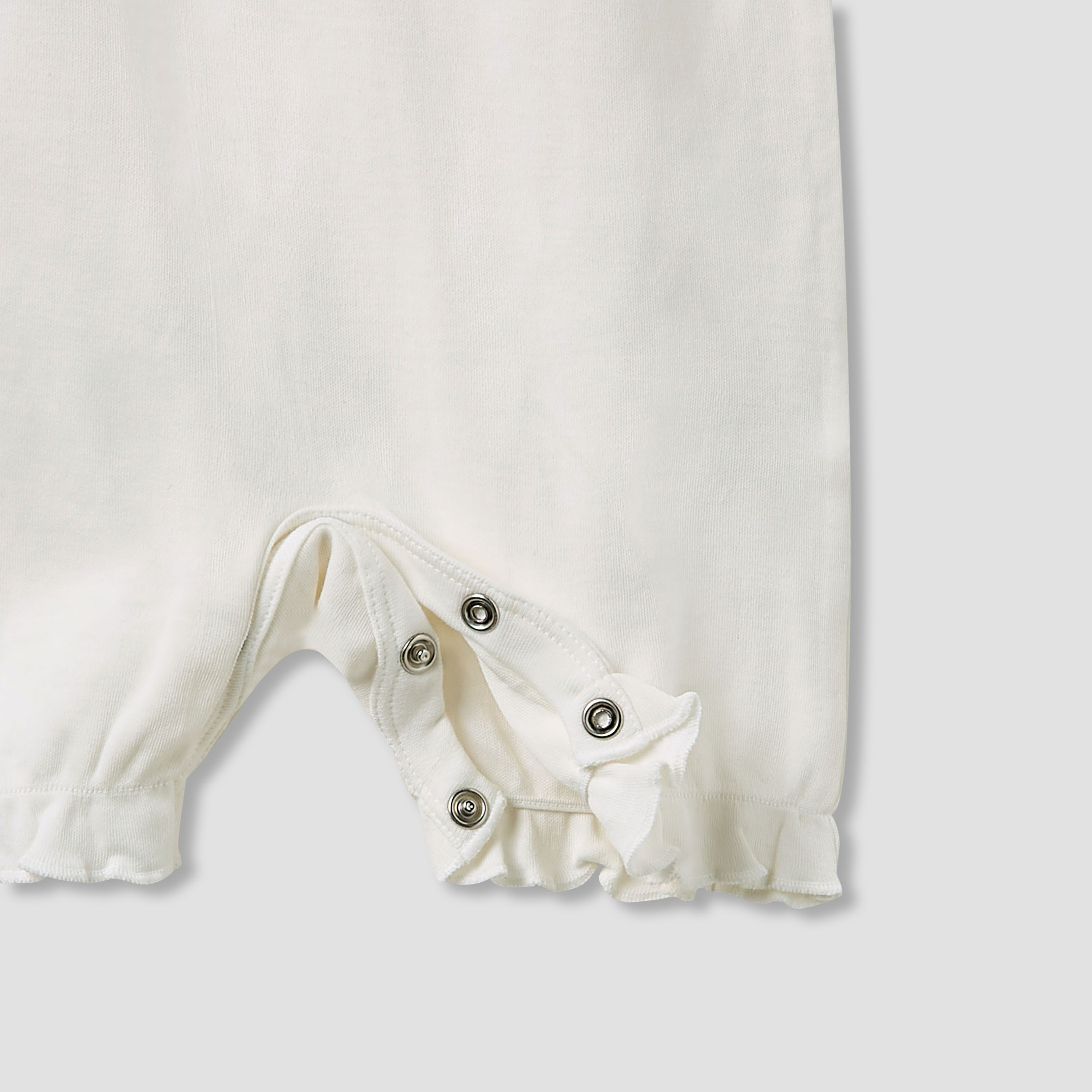 Juniors Crew Neck Romper with Print - Cotton - Short Sleeves - Set of 3-baby-girls-clothing-rompers-image-6