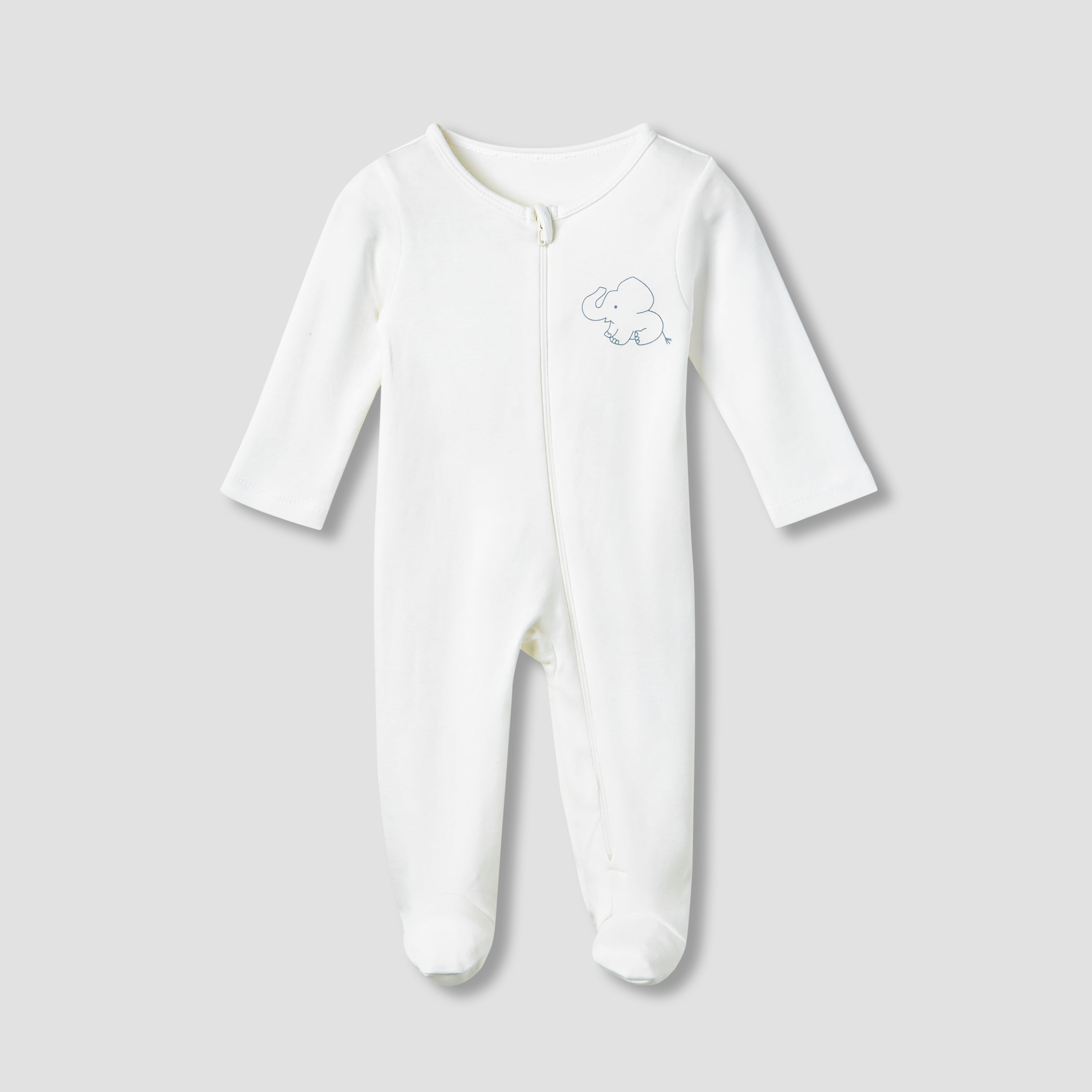 Juniors Cotton Round Long Sleeves Sleepsuit with Fun Print, Set of 5-baby-boys-clothing-nightwear-sleepsuits-image-4