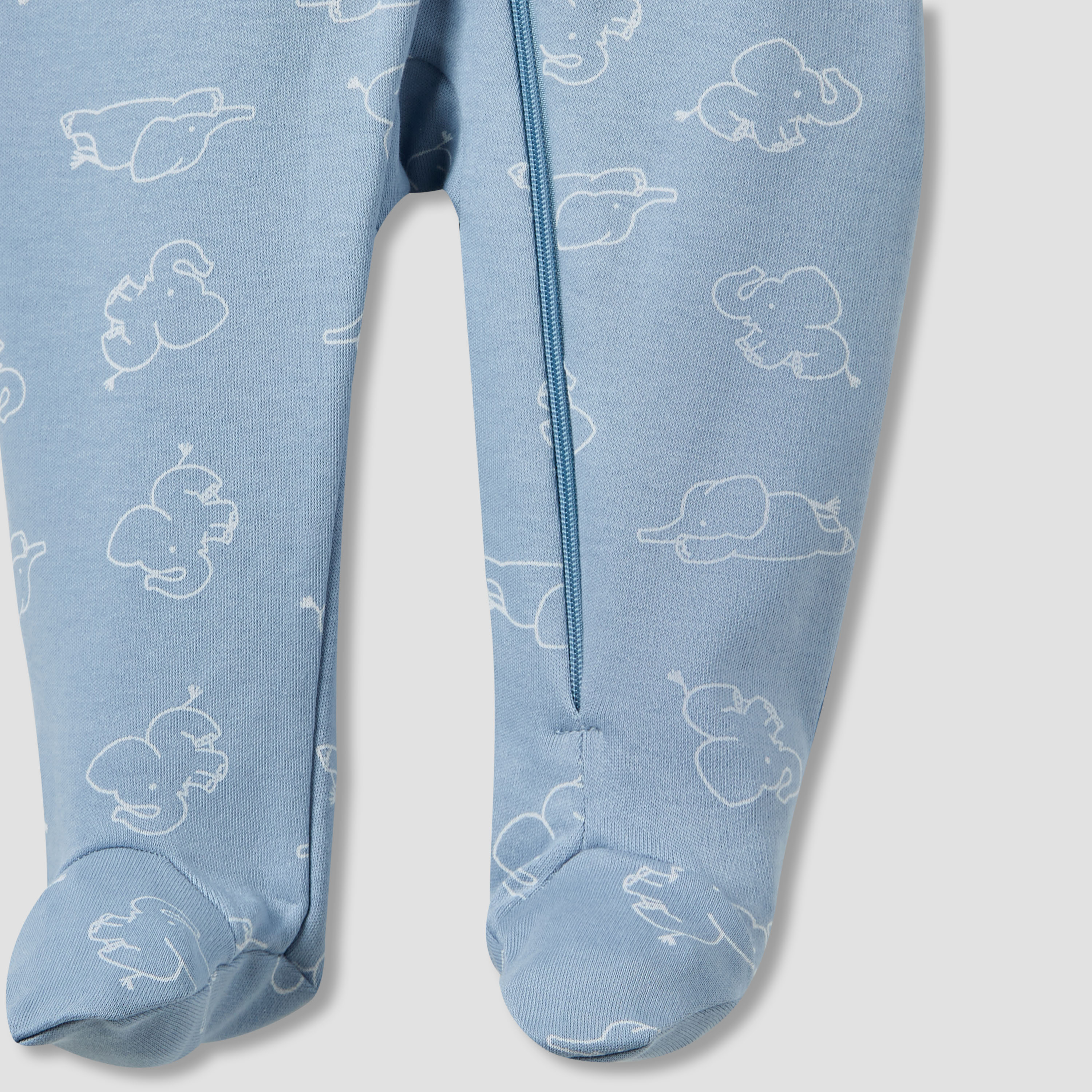 Juniors Cotton Round Long Sleeves Sleepsuit with Fun Print, Set of 5-baby-boys-clothing-nightwear-sleepsuits-image-8