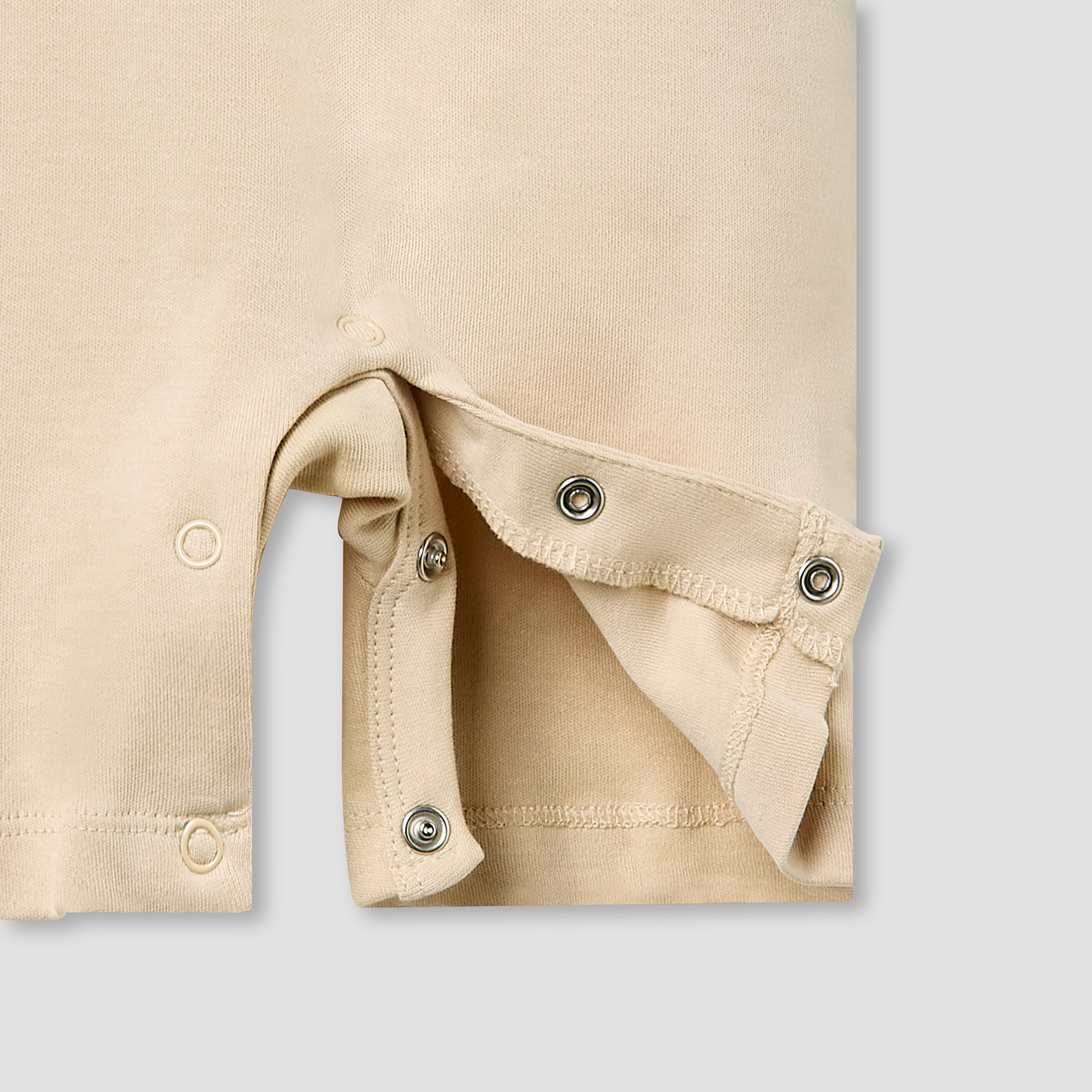 Juniors Crew Neck Romper with Dinosaur Print - Cotton - Cap Sleeves - Set of 3-baby-boys-clothing-rompers-image-6