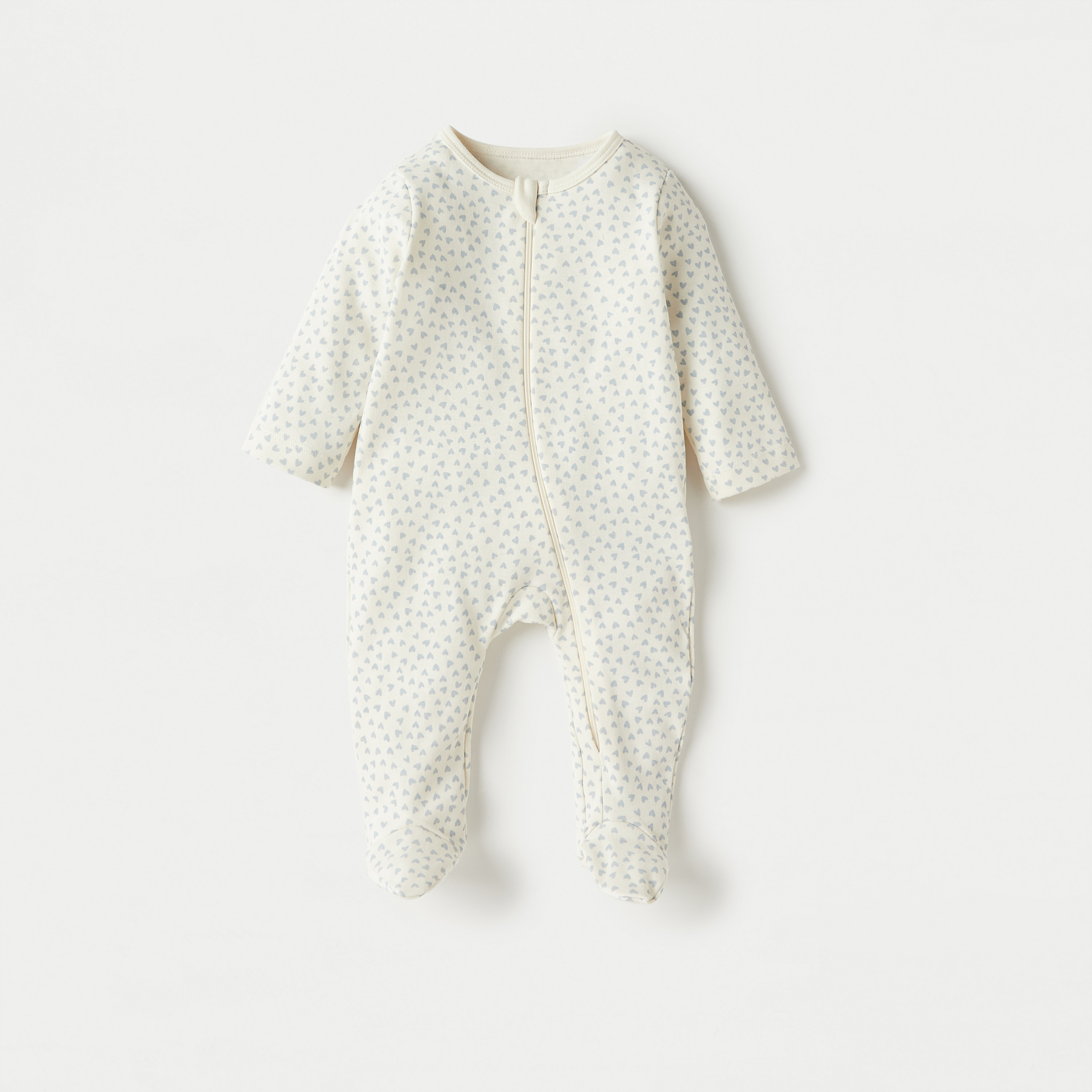 Juniors Printed Closed-Feet Sleepsuit with Long Sleeves - Set of 5-baby-boys-clothing-nightwear-sleepsuits-image-2