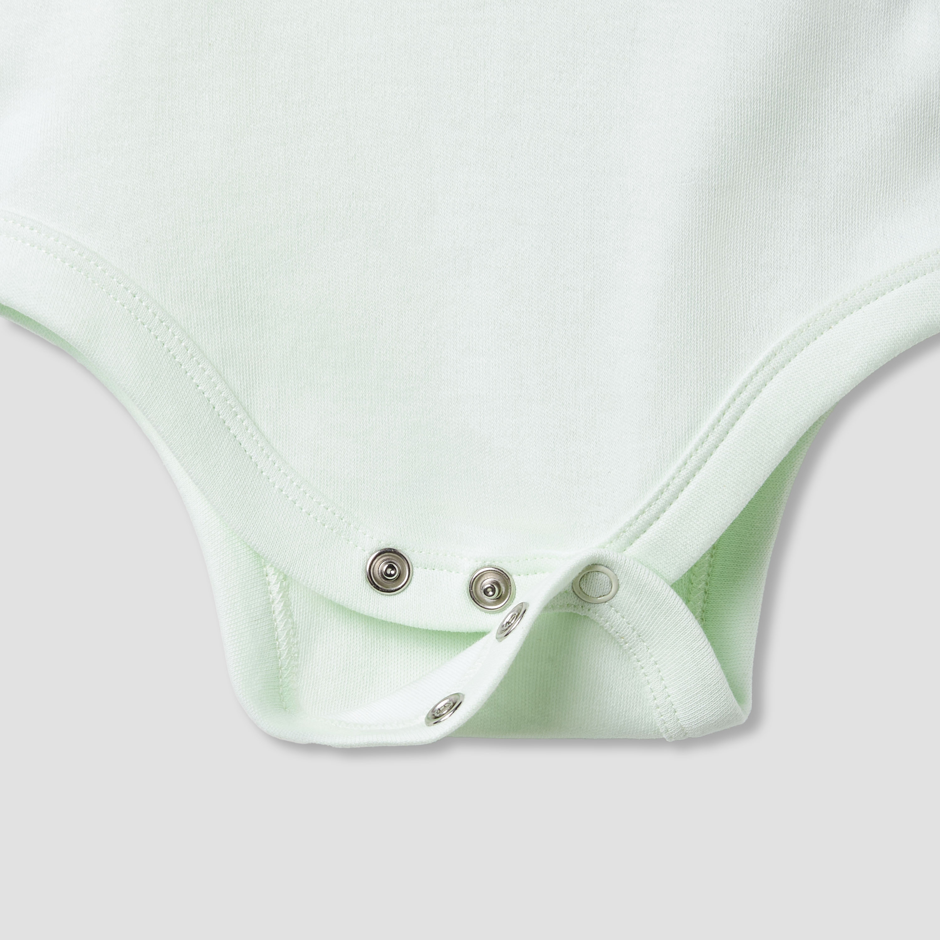 Juniors Round Neck Bodysuit with Snap Button Closure - Cotton - Short Sleeves-baby-girls-clothing-bodysuits-image-4