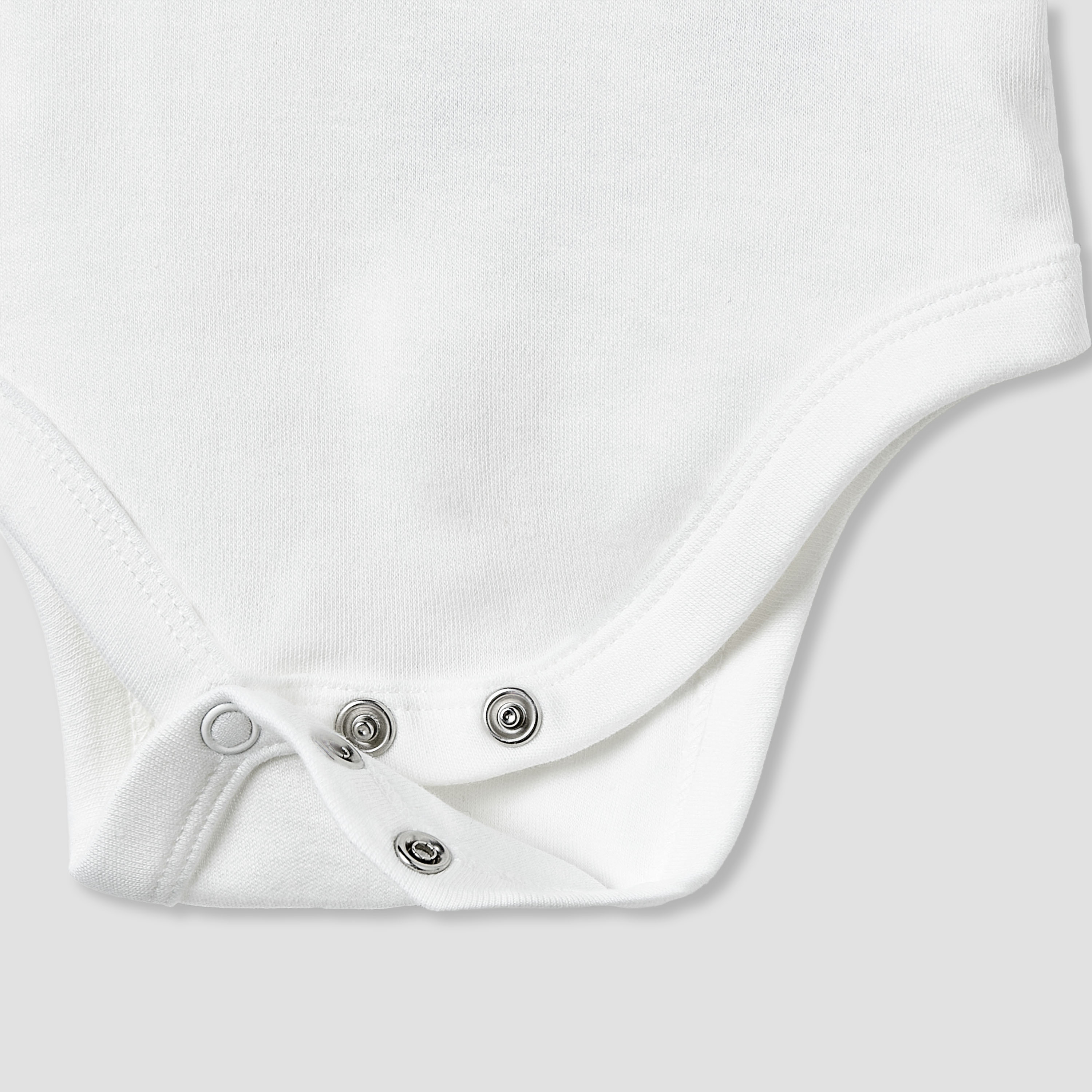 بودي سوت قطن بأكمام قصيرة وياقة مستديرة مع أزرار كبس من جونيورز-baby-boys-clothing-bodysuits-image-1