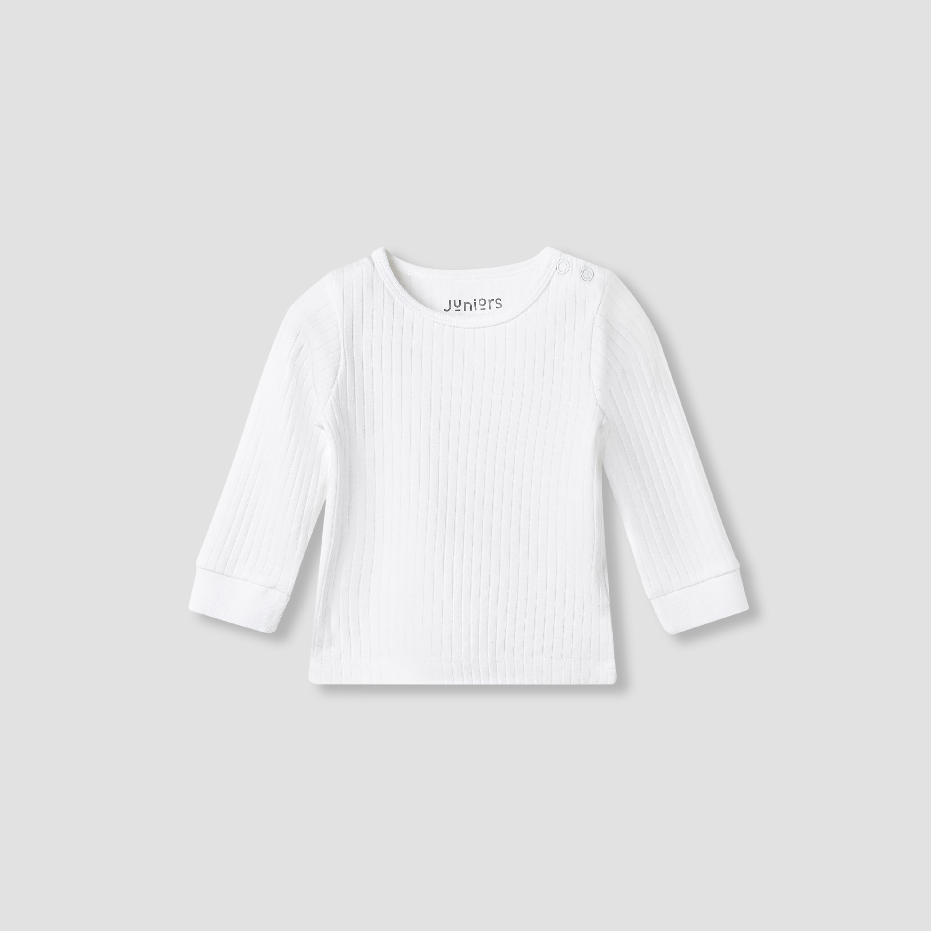 Juniors Pyjama Set with Ribbed Texture - Long Sleeves - Round Neck-baby-girls-clothing-winterwear-pyjamasets-image-2