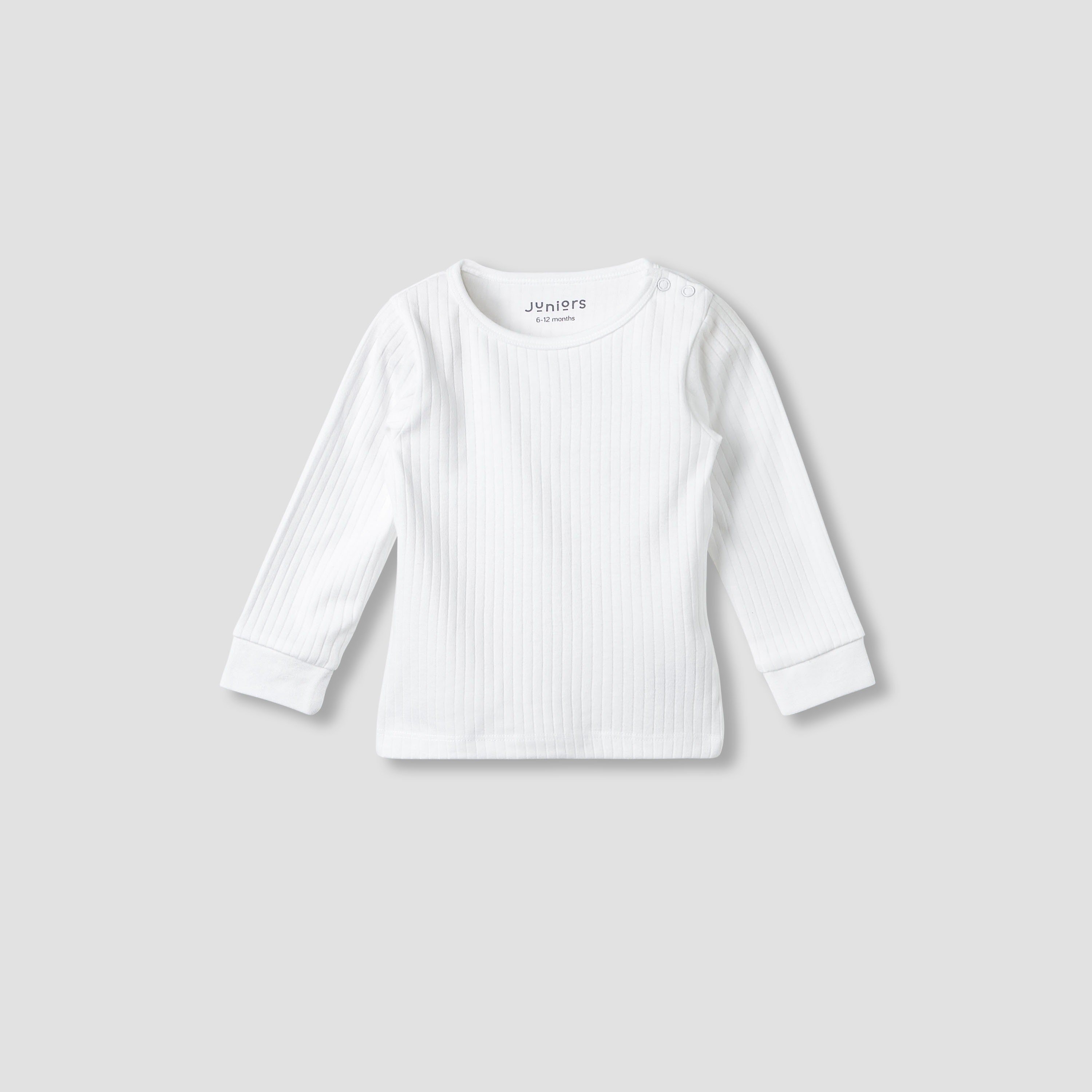 Set of 2 Juniors Round Neck Long Sleeves Pyjama Set with Ribbed Design-baby-girls-clothing-nightwear-pyjamasets-image-4