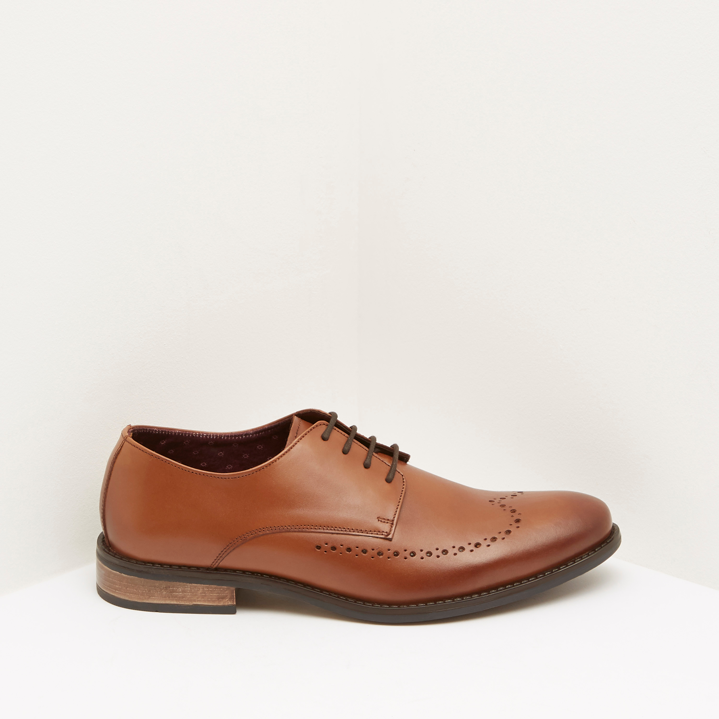 Lace up perforated on sale oxfords