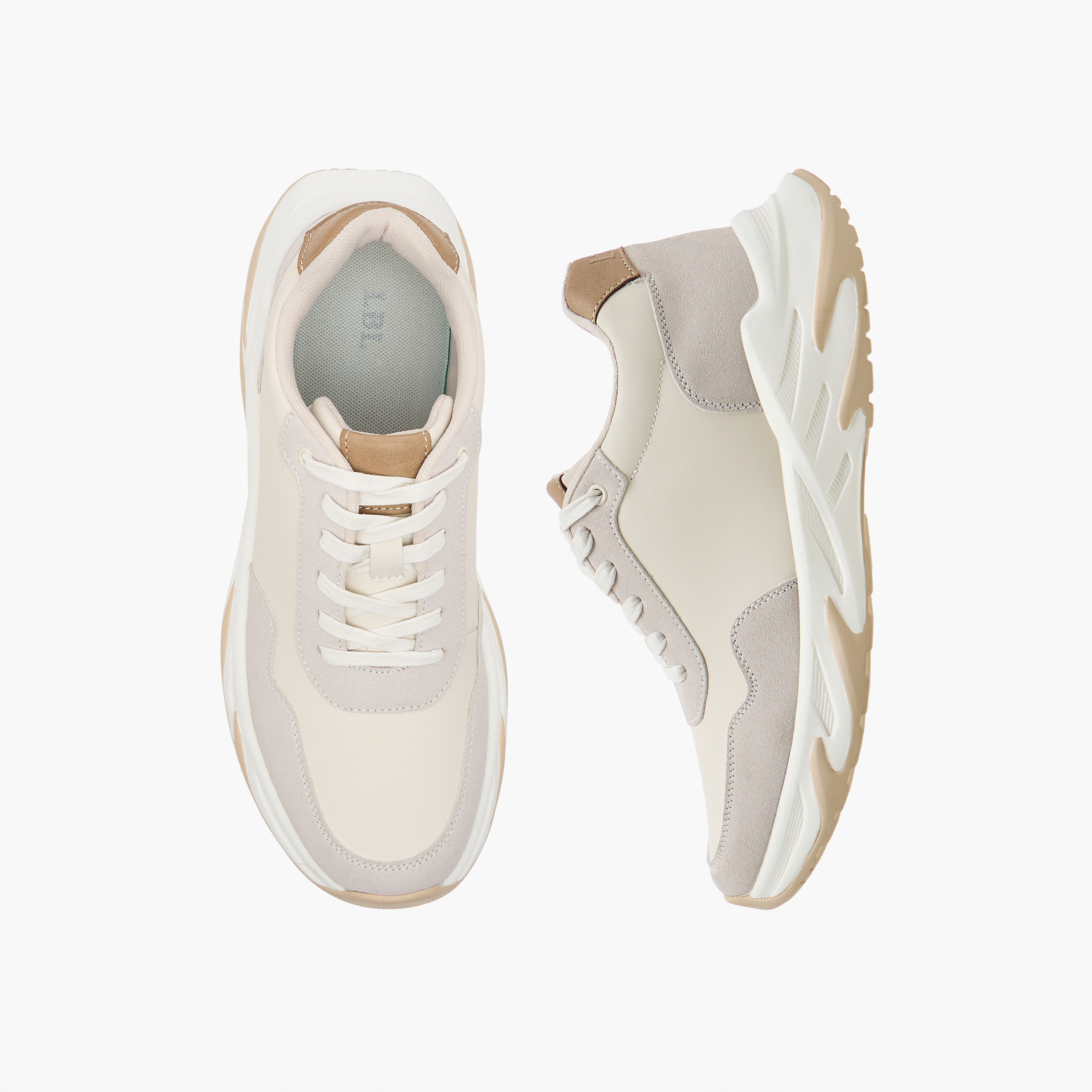 حذاء سنيكرز طول الكاحل برباط إغلاق من إل بي إل من شو إكسبرس-men-shoes-sneakers-image-1