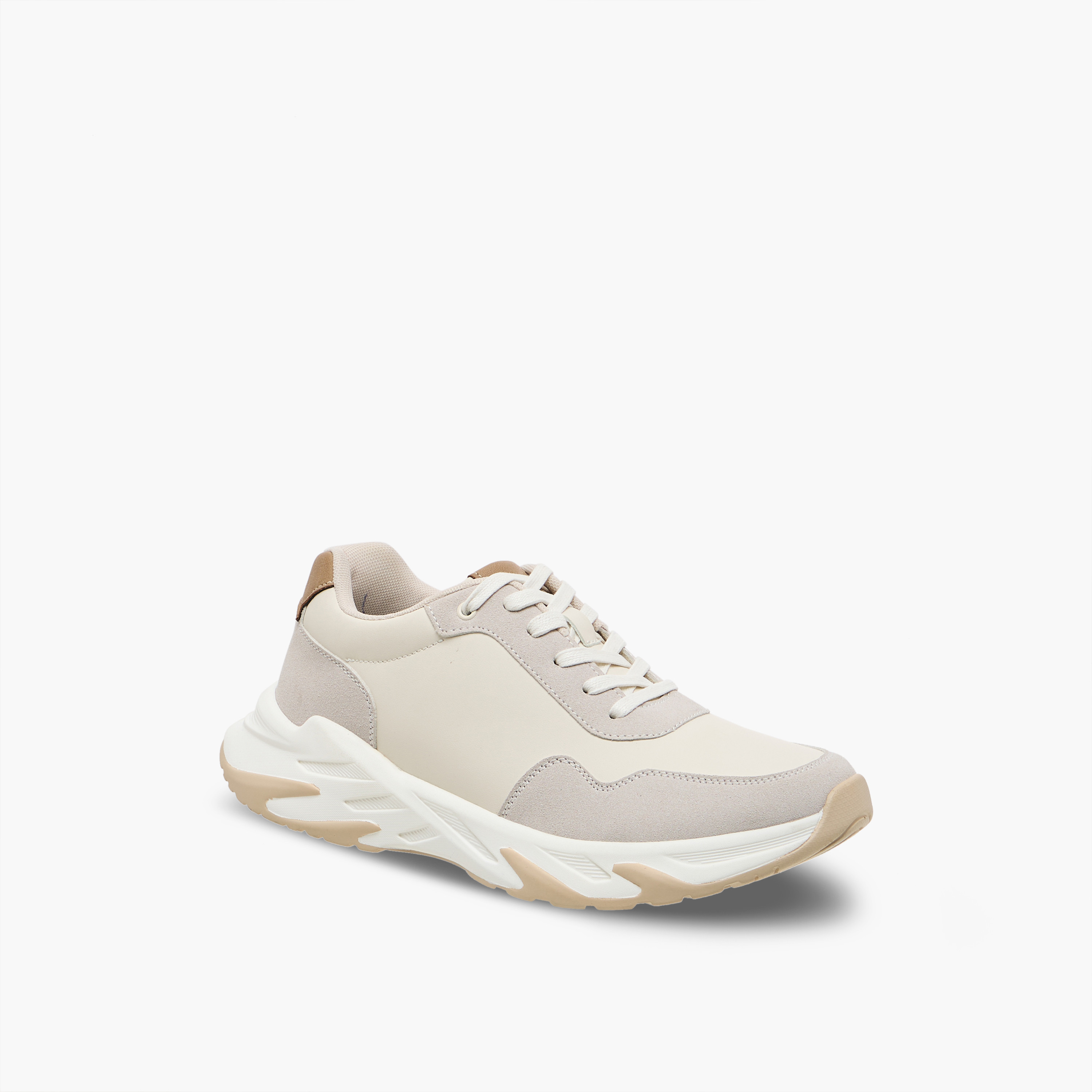 حذاء سنيكرز طول الكاحل برباط إغلاق من إل بي إل من شو إكسبرس-men-shoes-sneakers-image-2