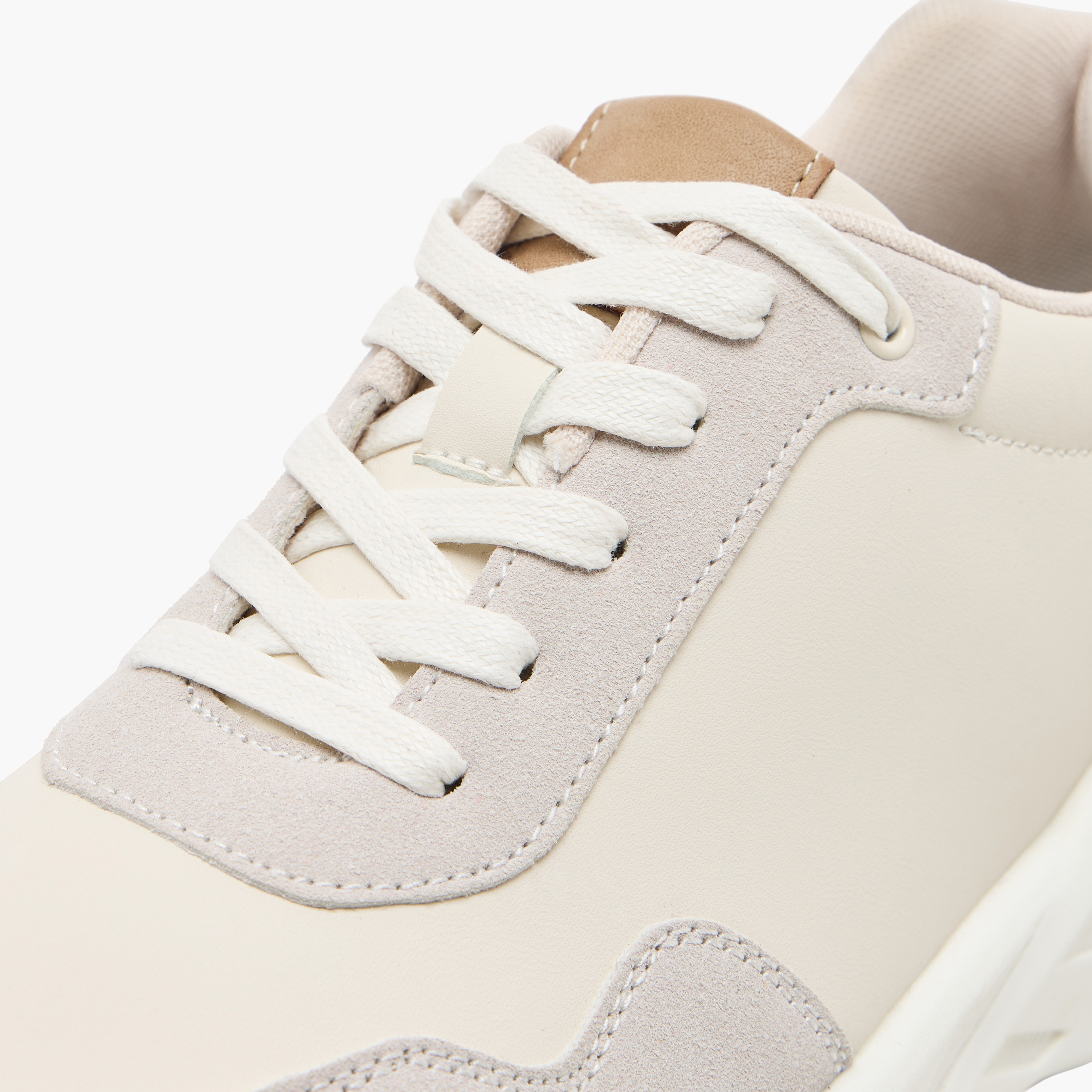 حذاء سنيكرز طول الكاحل برباط إغلاق من إل بي إل من شو إكسبرس-men-shoes-sneakers-image-4