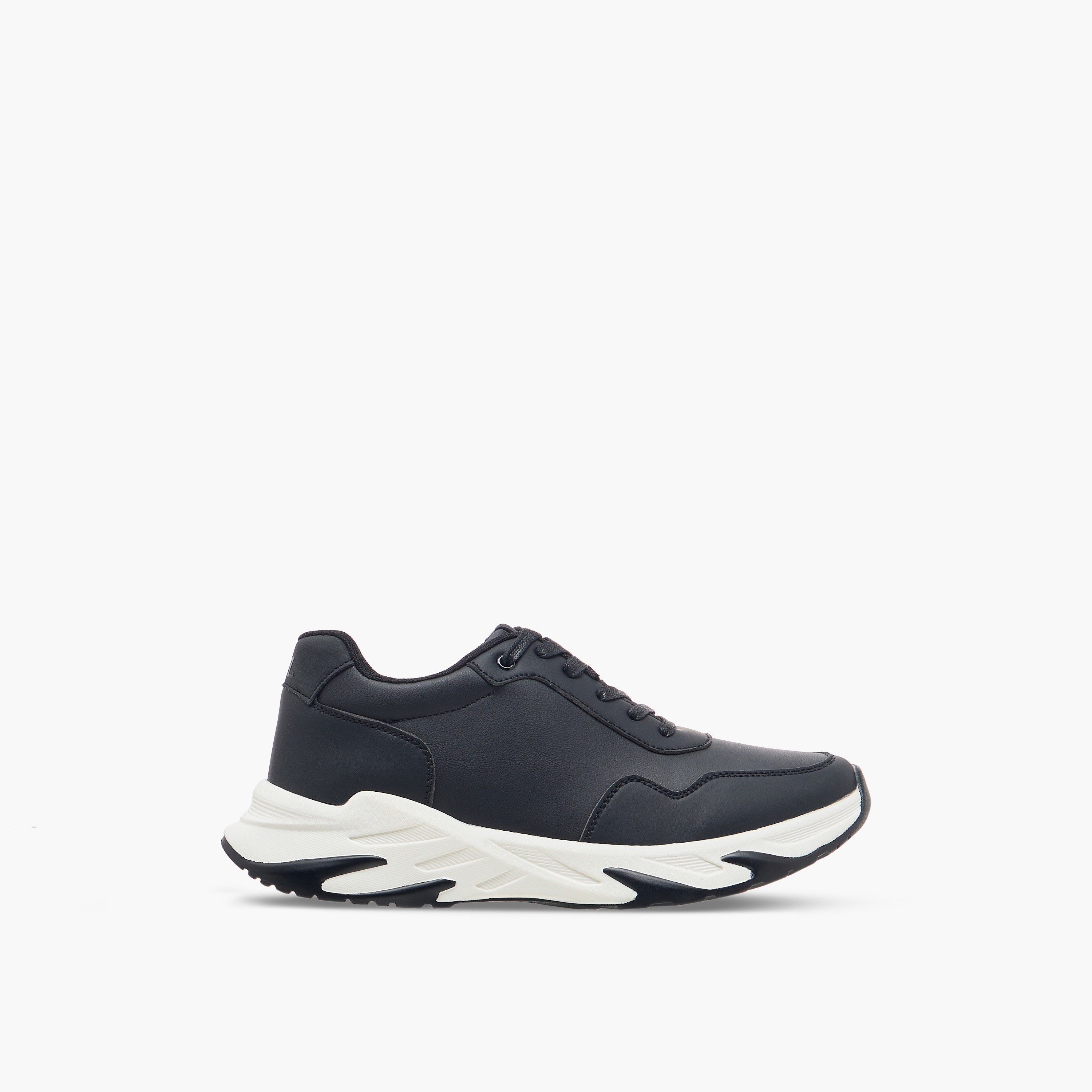 حذاء سنيكرز طول الكاحل برباط إغلاق من إل بي إل من شو إكسبرس-men-shoes-sneakers-image-8