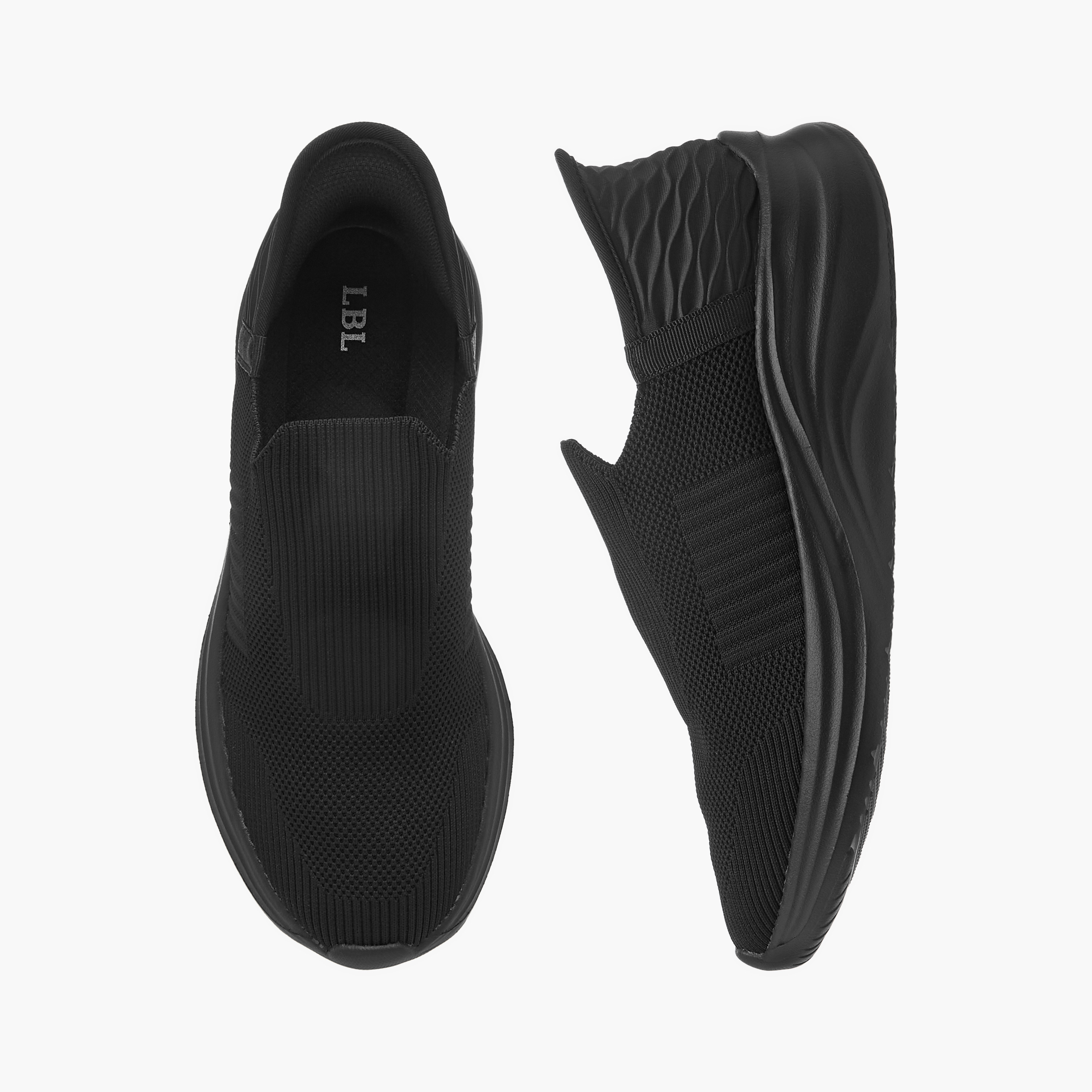 LBL by Shoexpress Textured Slip-On Sneakers-men-shoes-sneakers-image-1