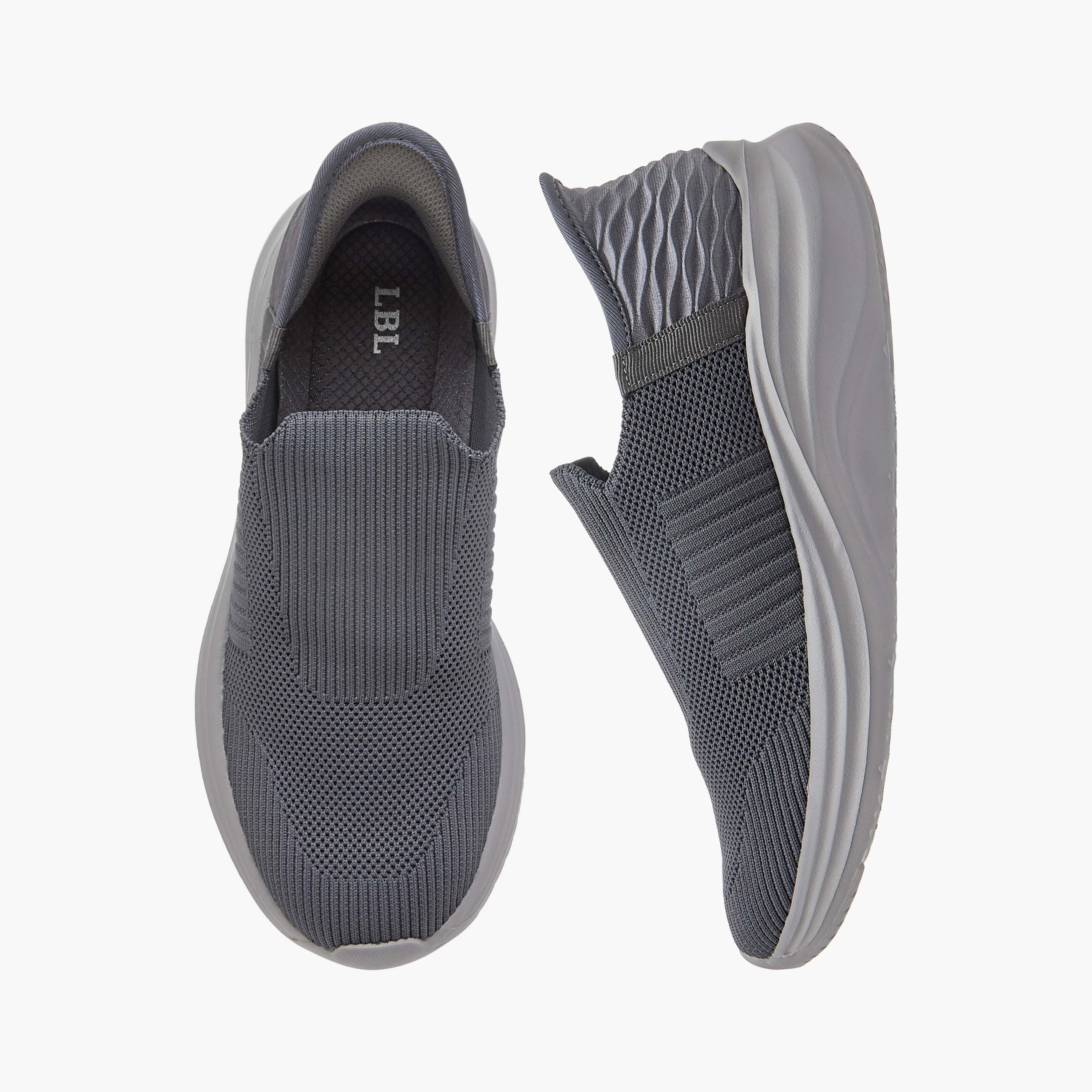 LBL by Shoexpress Textured Slip-On Sneakers-men-shoes-sneakers-image-1