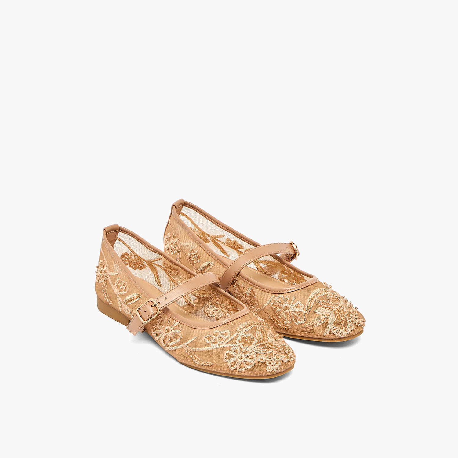 Flora Bella by Shoexpress Women Embroidered Ballerina Shoes-women-shoes-ballerinas-image-1