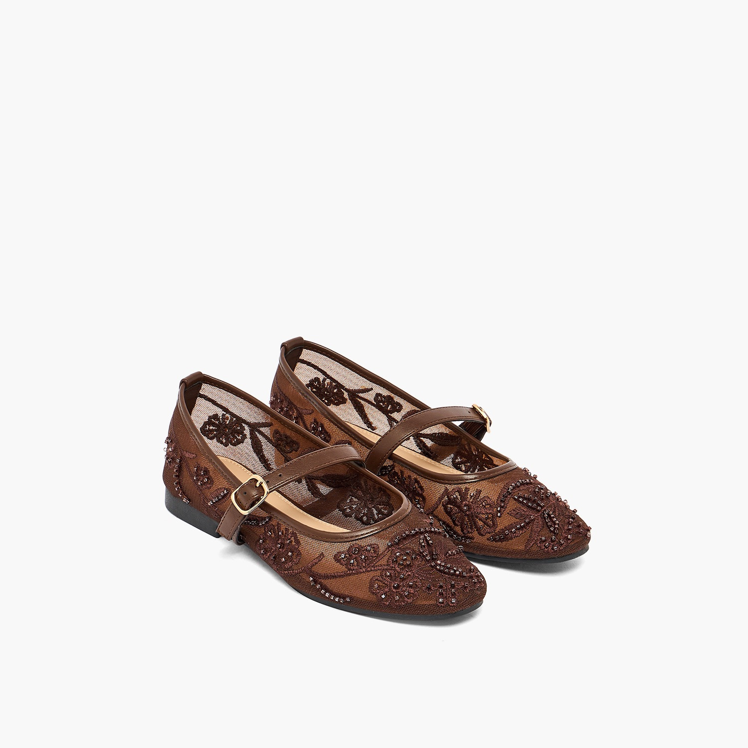 Flora Bella by Shoexpress Women Embroidered Ballerina Shoes-women-shoes-ballerinas-image-1