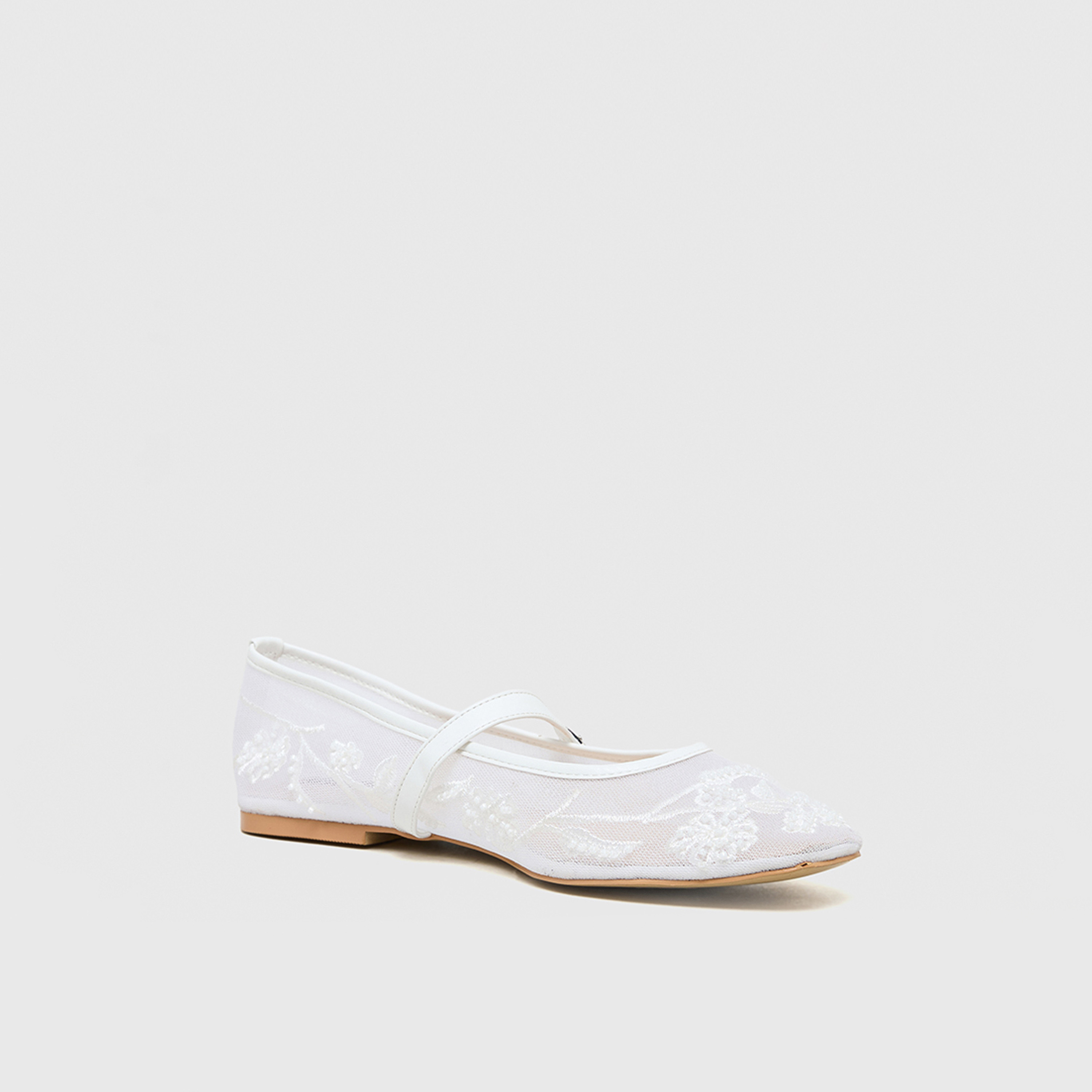 Nine West Women's Buckle Strap Flat Mary Jane | PF826-01-women-shoes-ballerinas-image-1