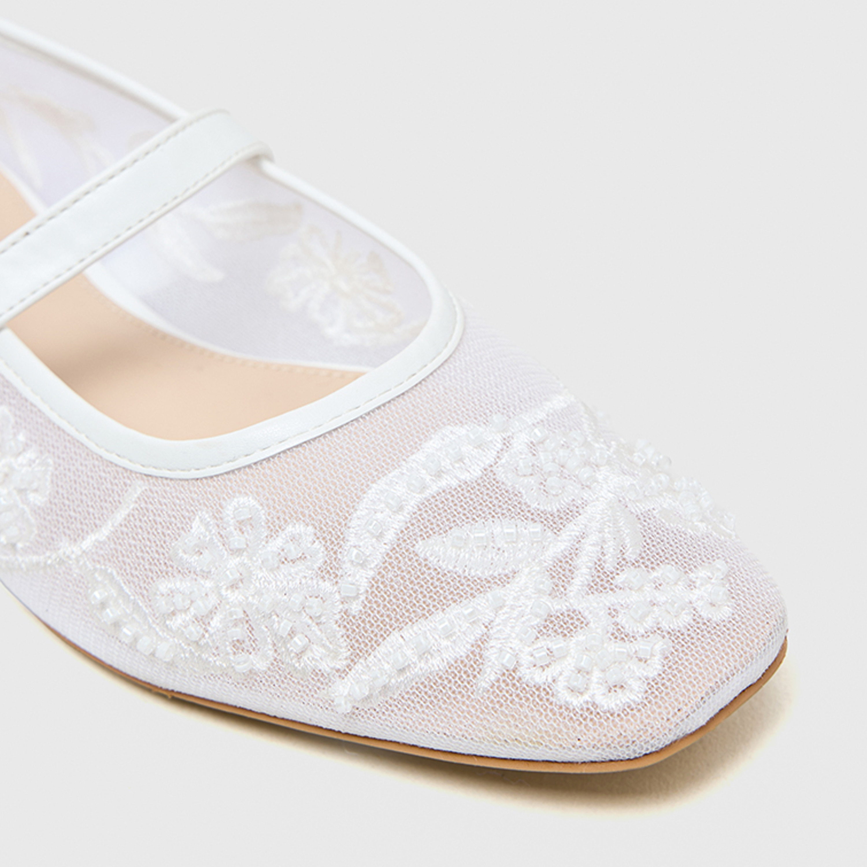 ناين ويست - حذاء ماري جين مسطح بإبزيم للنساء | PF826-01-women-shoes-ballerinas-image-7
