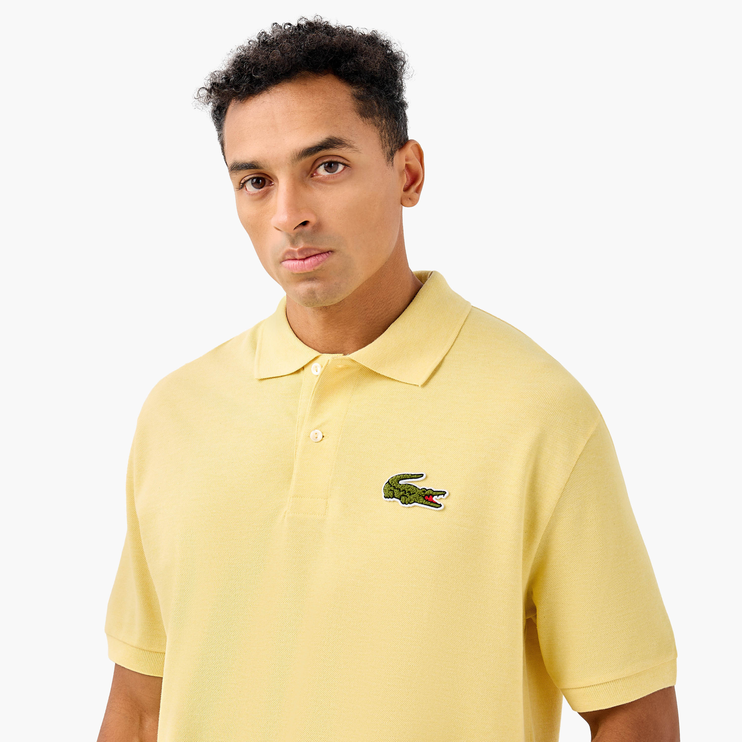 تيشيرت بولو سادة بأكمام قصيرة من لاكوست-men-clothing-tshirtsandpolos-polos-image-4