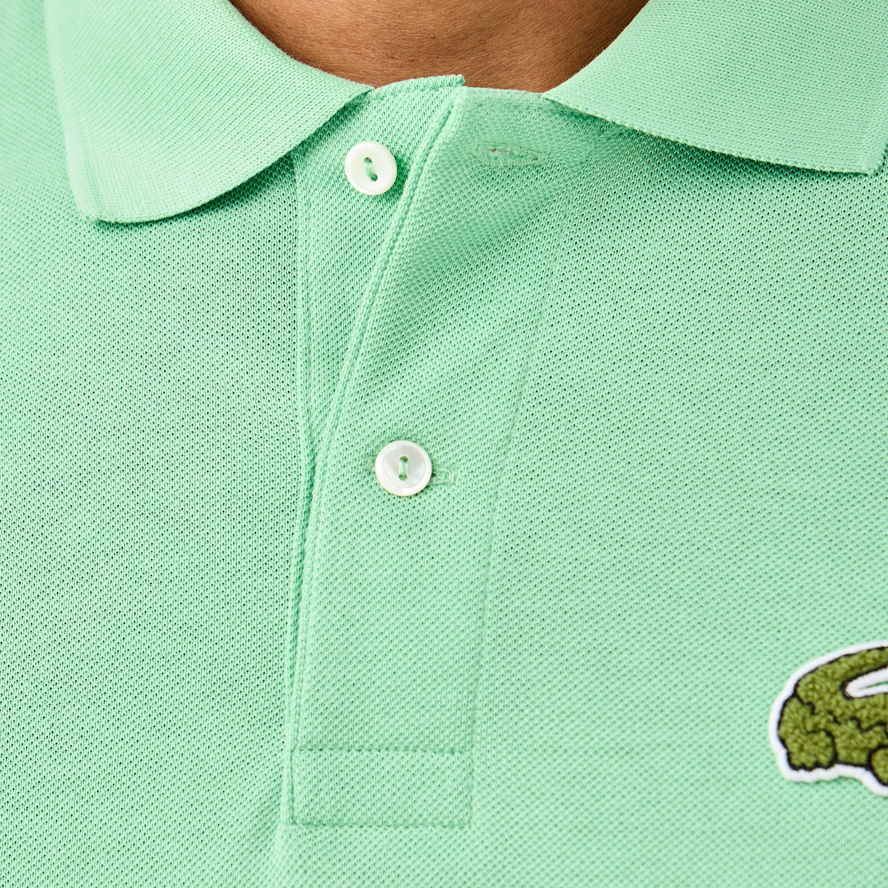 Lacoste Solid Polo T-shirt with Short Sleeves-men-clothing-tshirtsandpolos-polos-image-5