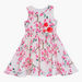 Juniors Printed Sleeveless Dress-Dresses%2C Gowns and Frocks-thumbnail-0