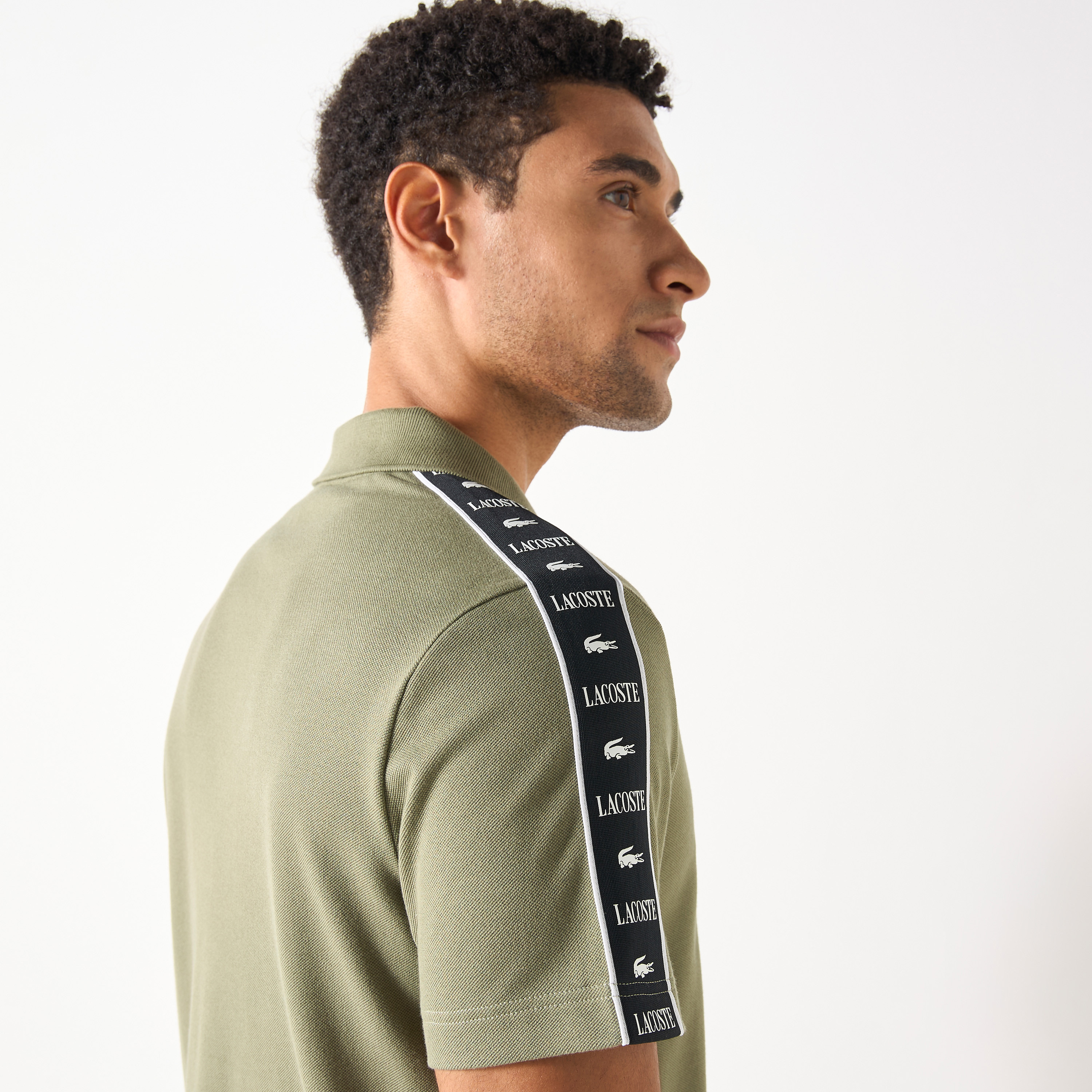 Lacoste Logo Applique Polo T-shirt with Short Sleeves-men-clothing-tshirtsandpolos-polos-image-3