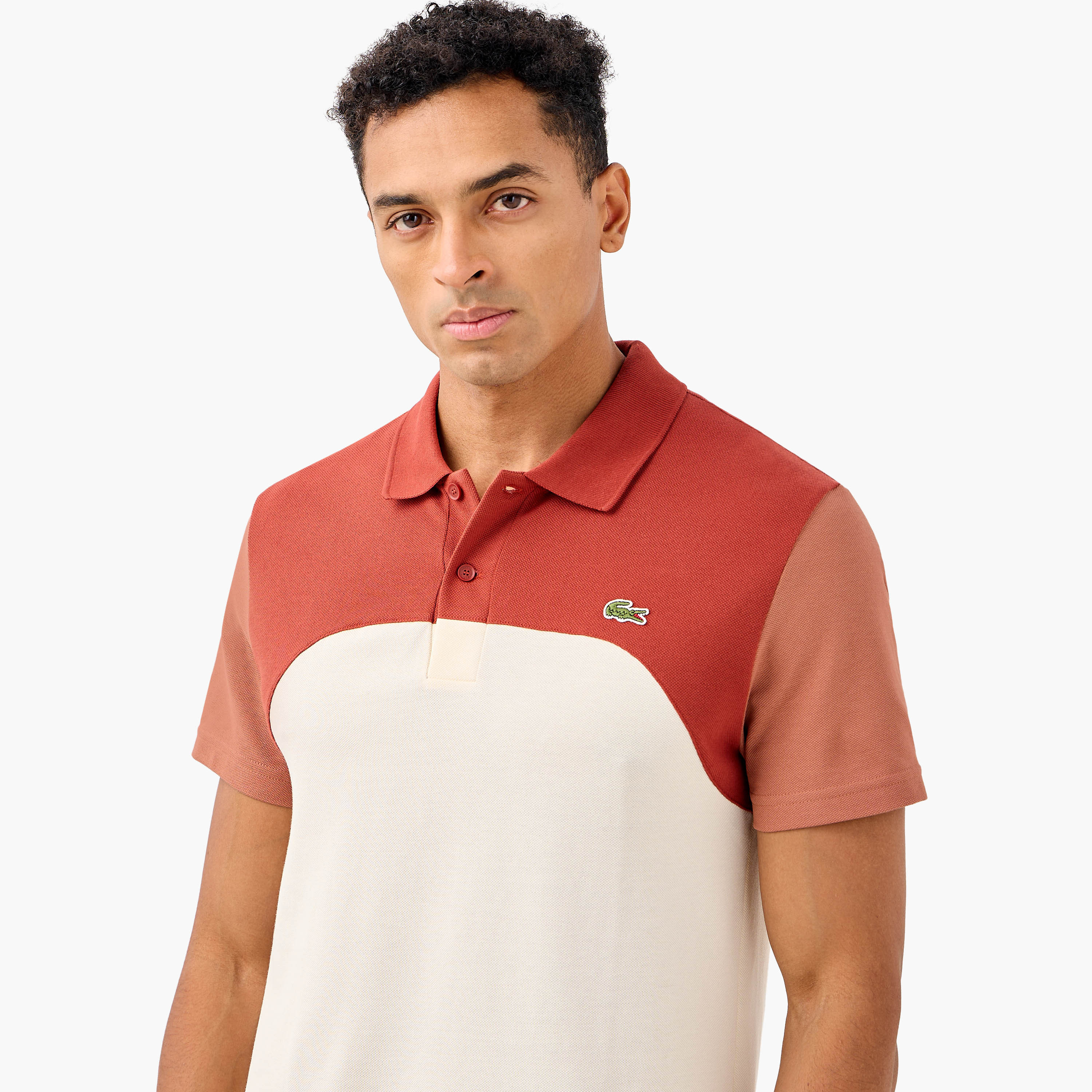 Lacoste Colourblock Polo T-shirt with Short Sleeves-men-clothing-tshirtsandpolos-polos-image-4