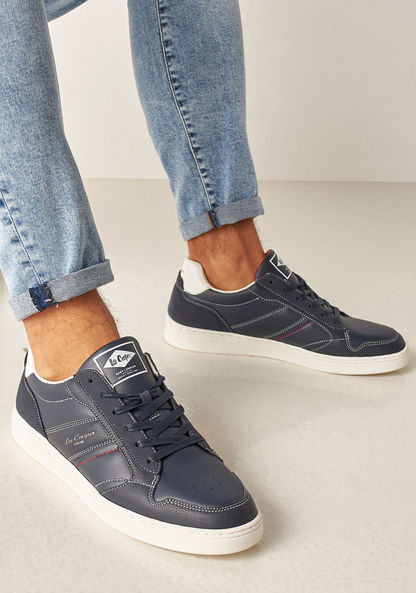 Lee Cooper Men's Sneakers with Lace-Up Closure-Men%27s Sneakers-image-1