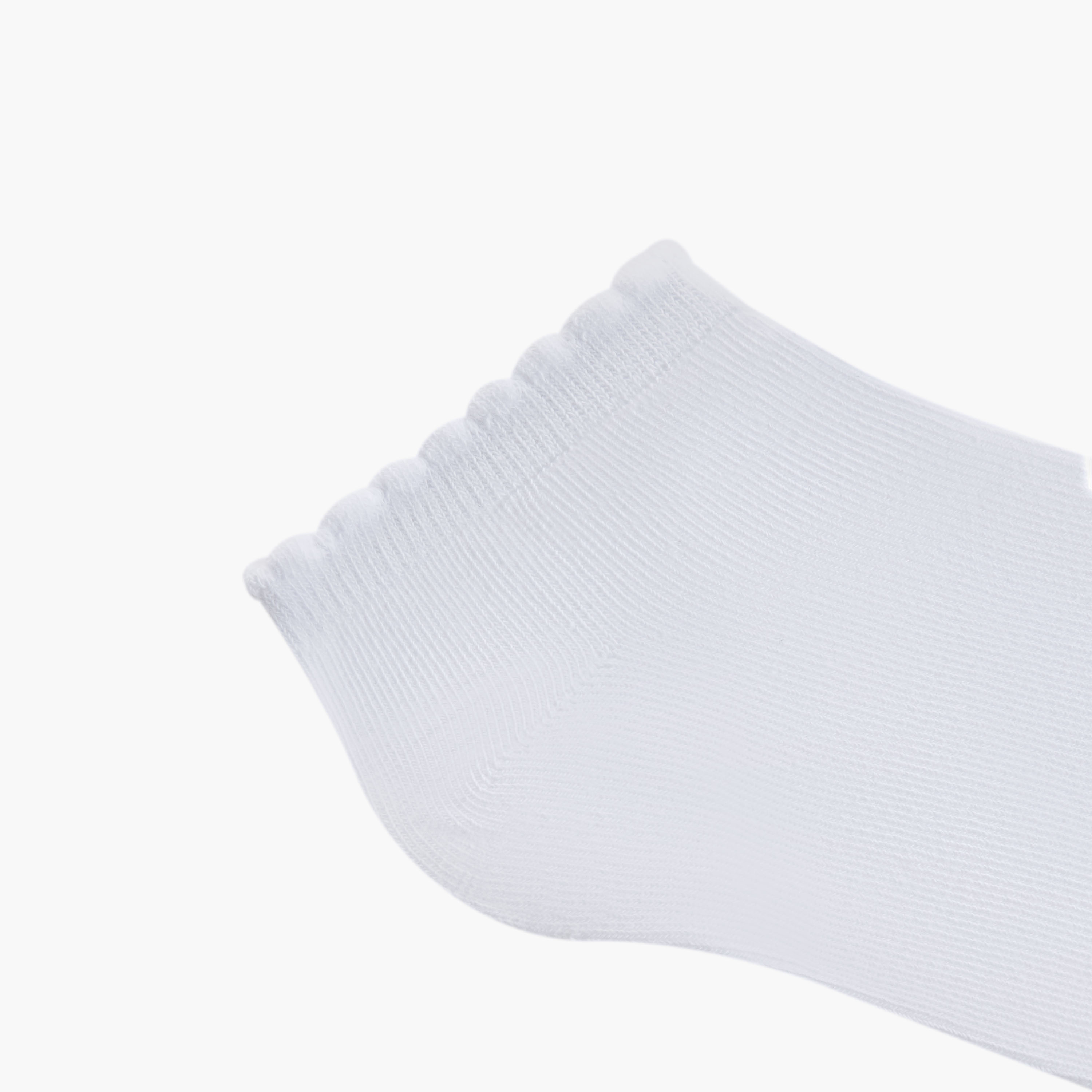 جوارب سادة بطول الكاحل من جونيورز - طقم 5 أزواج-girls-accessories-socks-image-3