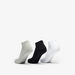 Solid Ankle Length Socks - Set of 3-Women%27s Socks-thumbnailMobile-2
