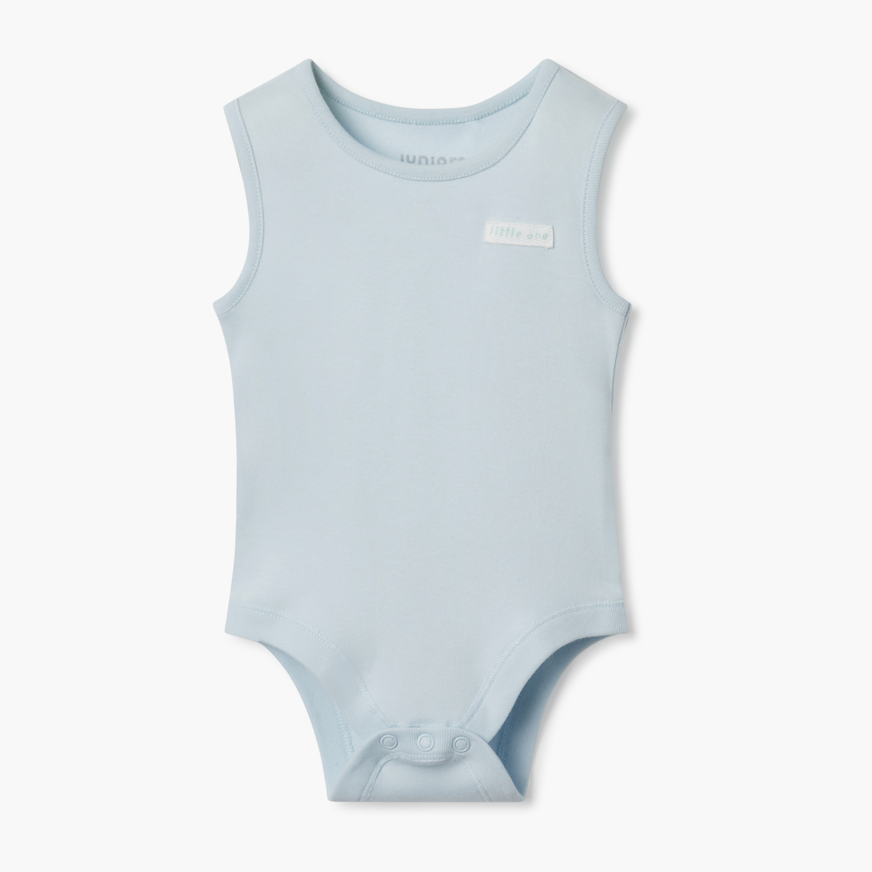 Juniors Assorted Sleeveless Bodysuit with Button Closure - Set of 3-baby-boys-clothing-bodysuits-image-2