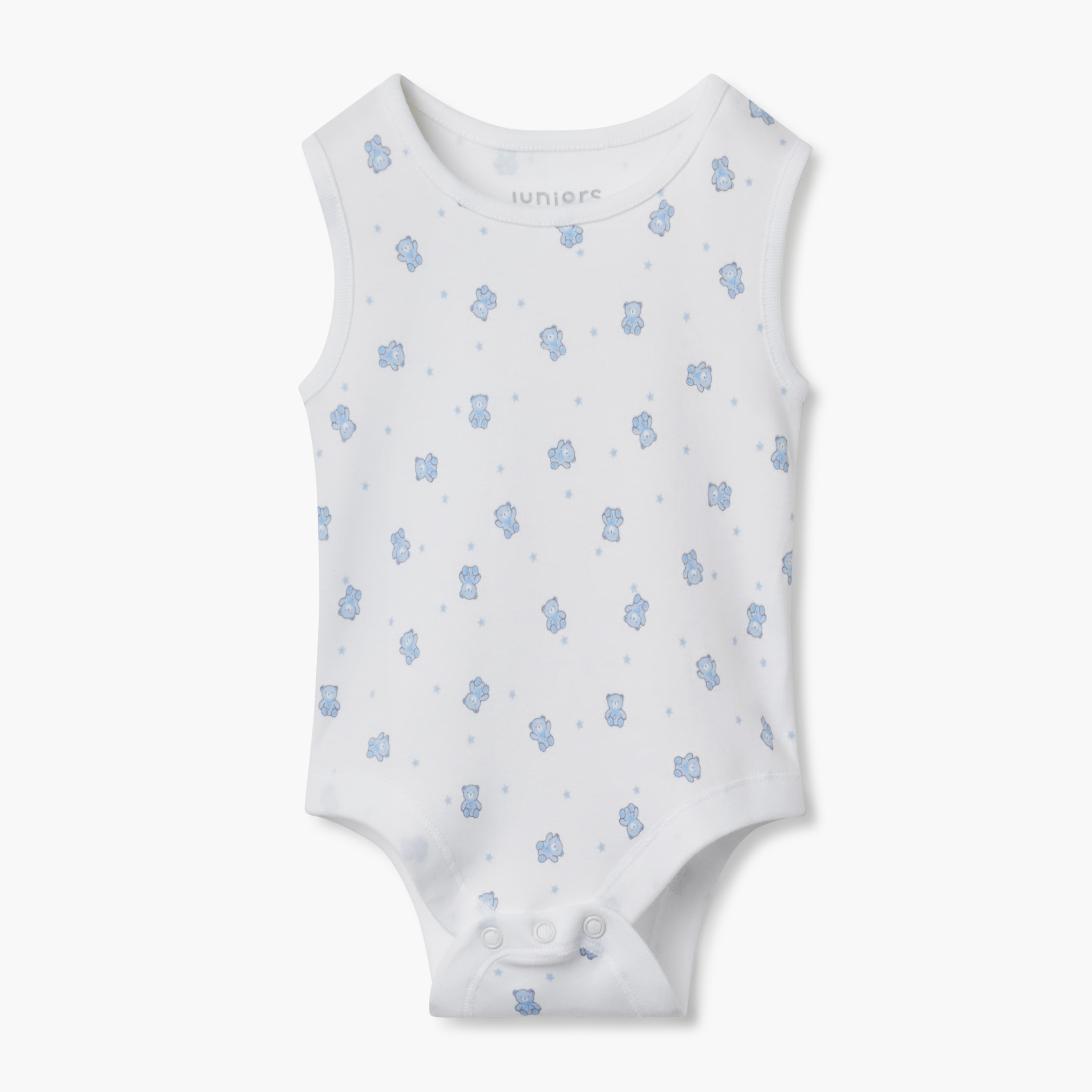 Juniors Assorted Sleeveless Bodysuit with Button Closure - Set of 3-baby-boys-clothing-bodysuits-image-3