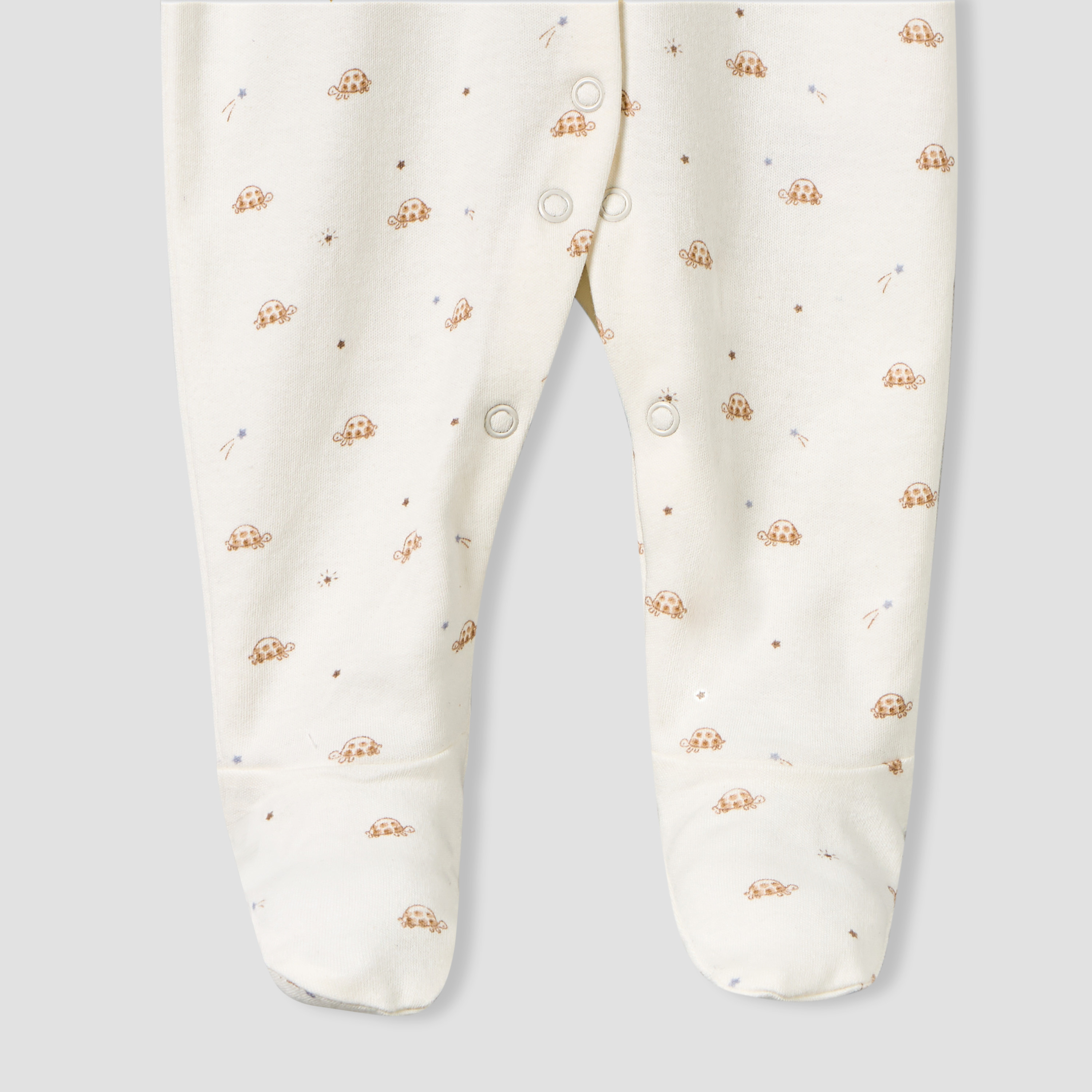 Pack of 2 Juniors Cotton Long Sleeves Sleepsuit with Closed Feet Design-baby-boys-clothing-nightwear-sleepsuits-image-5