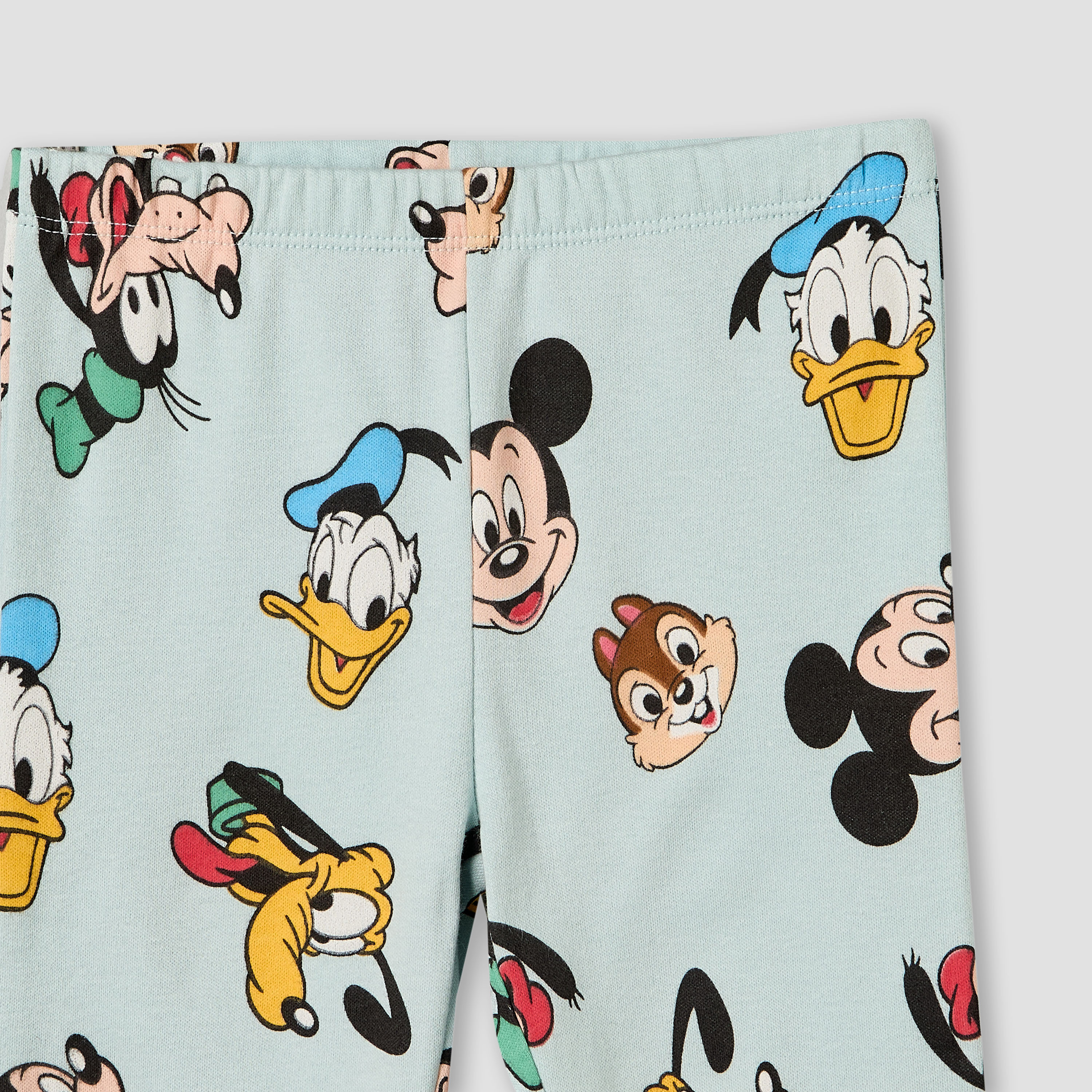 Pack of 2 Disney Cotton Crew Neck Long Sleeves Pyjama Set with Mickey Mouse and Friends Print-baby-boys-clothing-nightwear-pyjamasets-image-10