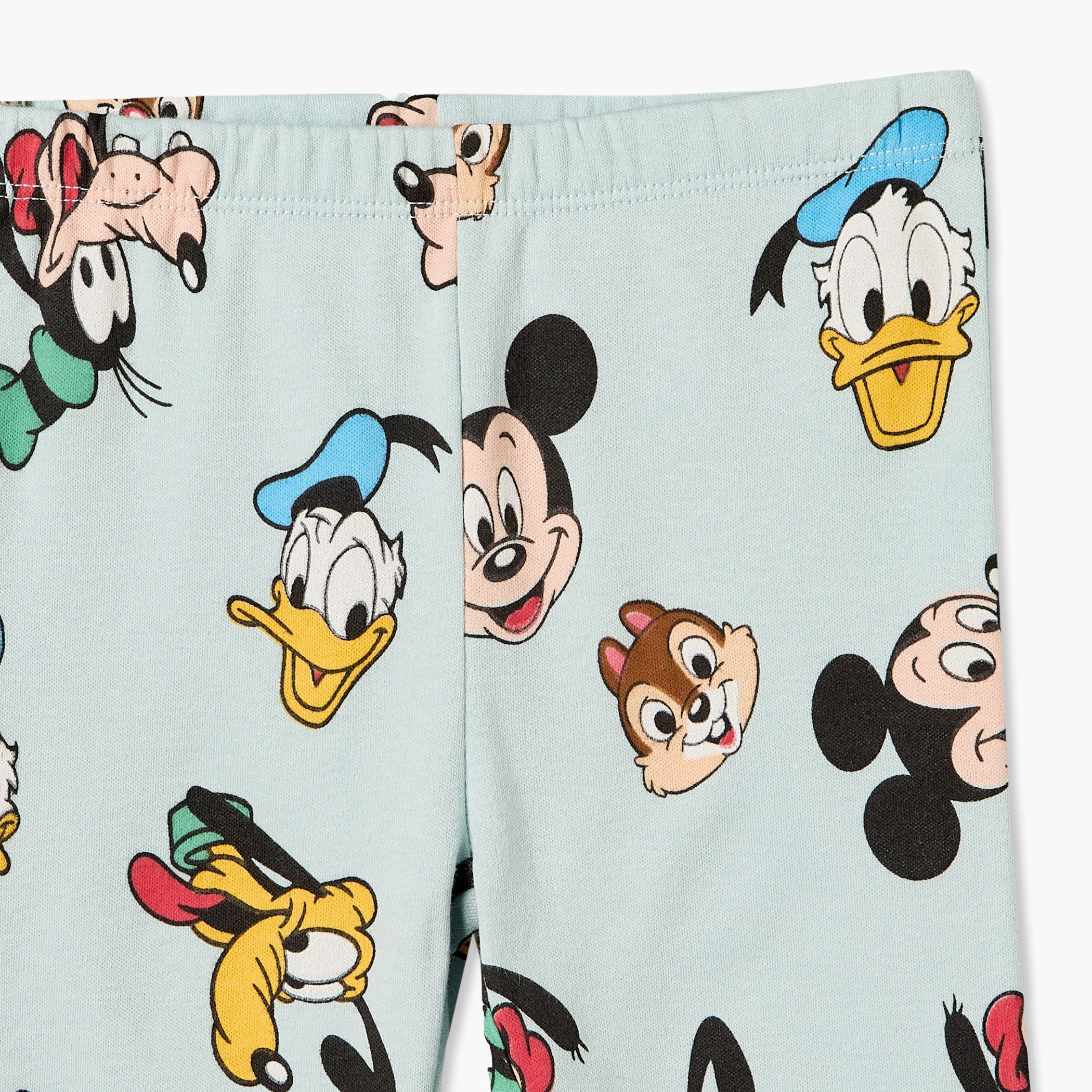 Pack of 2 Disney Cotton Crew Neck Long Sleeves Pyjama Set with Mickey Mouse and Friends Print-baby-boys-clothing-nightwear-pyjamasets-image-10