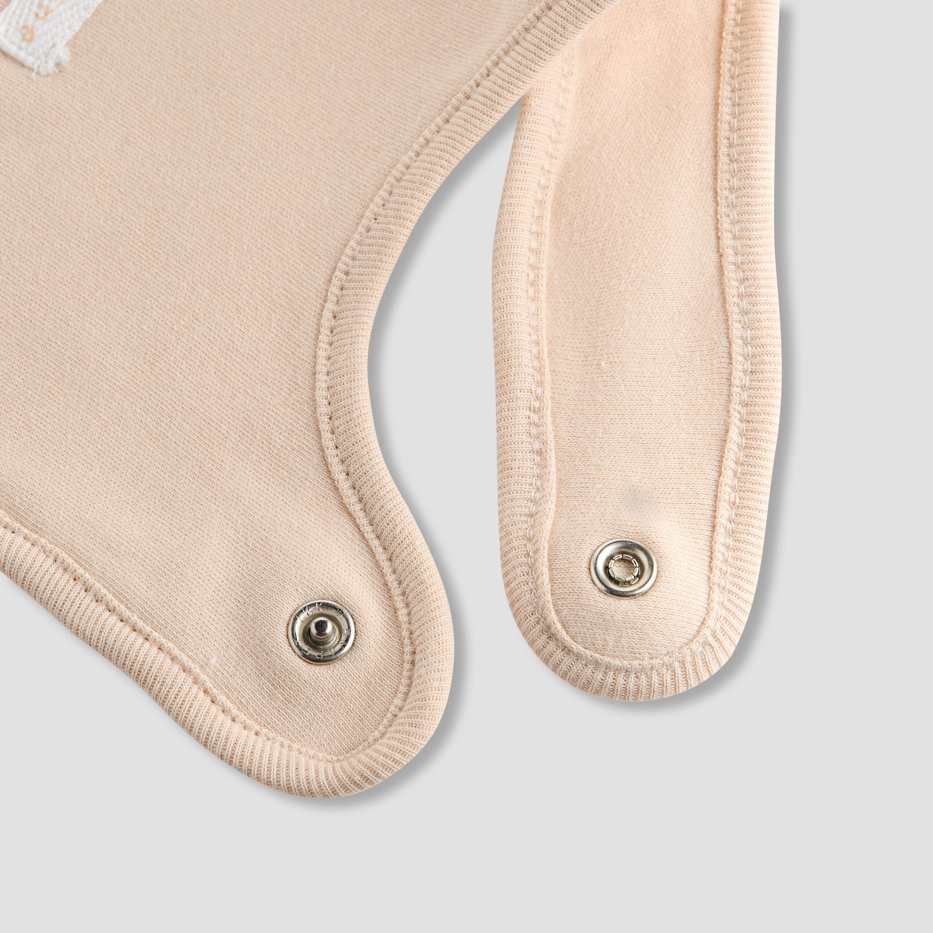 Pack of 2 Juniors Baby Bib with Snap Button Closure-baby-feeding-bibs-image-6