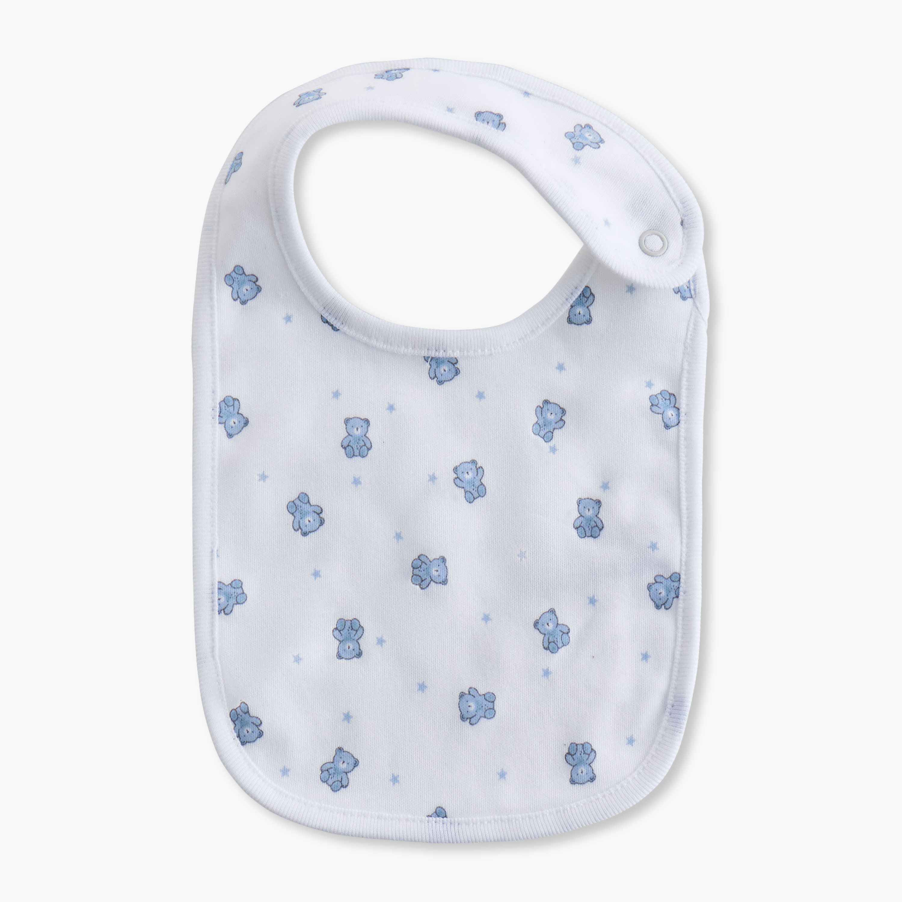 مرايل متنوعة بزر إغلاق كباس من جونيورز - طقم من قطعتين-baby-feeding-bibs-image-2