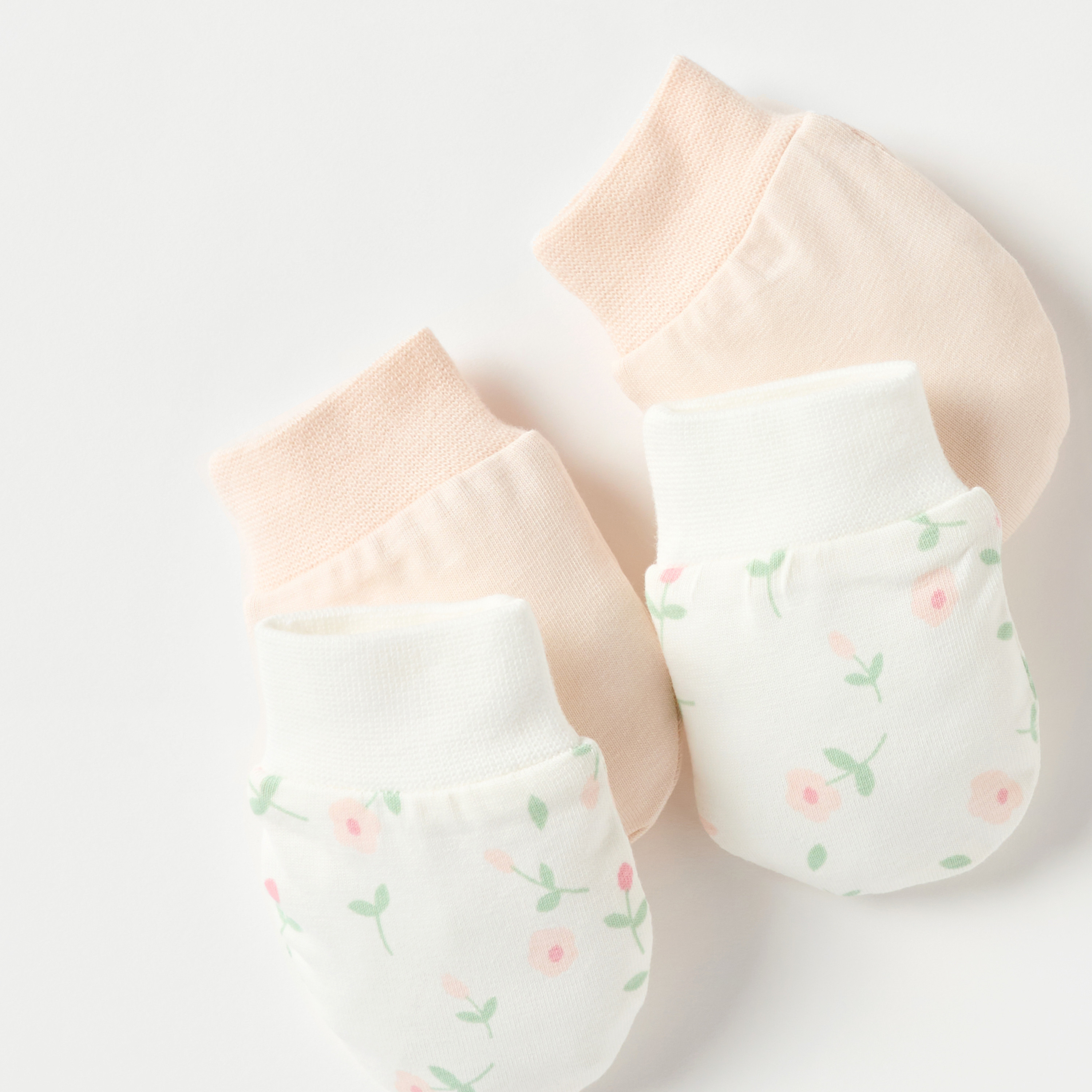 Juniors Assorted Mittens - Set of 2-baby-girls-accessories-mittens-image-3