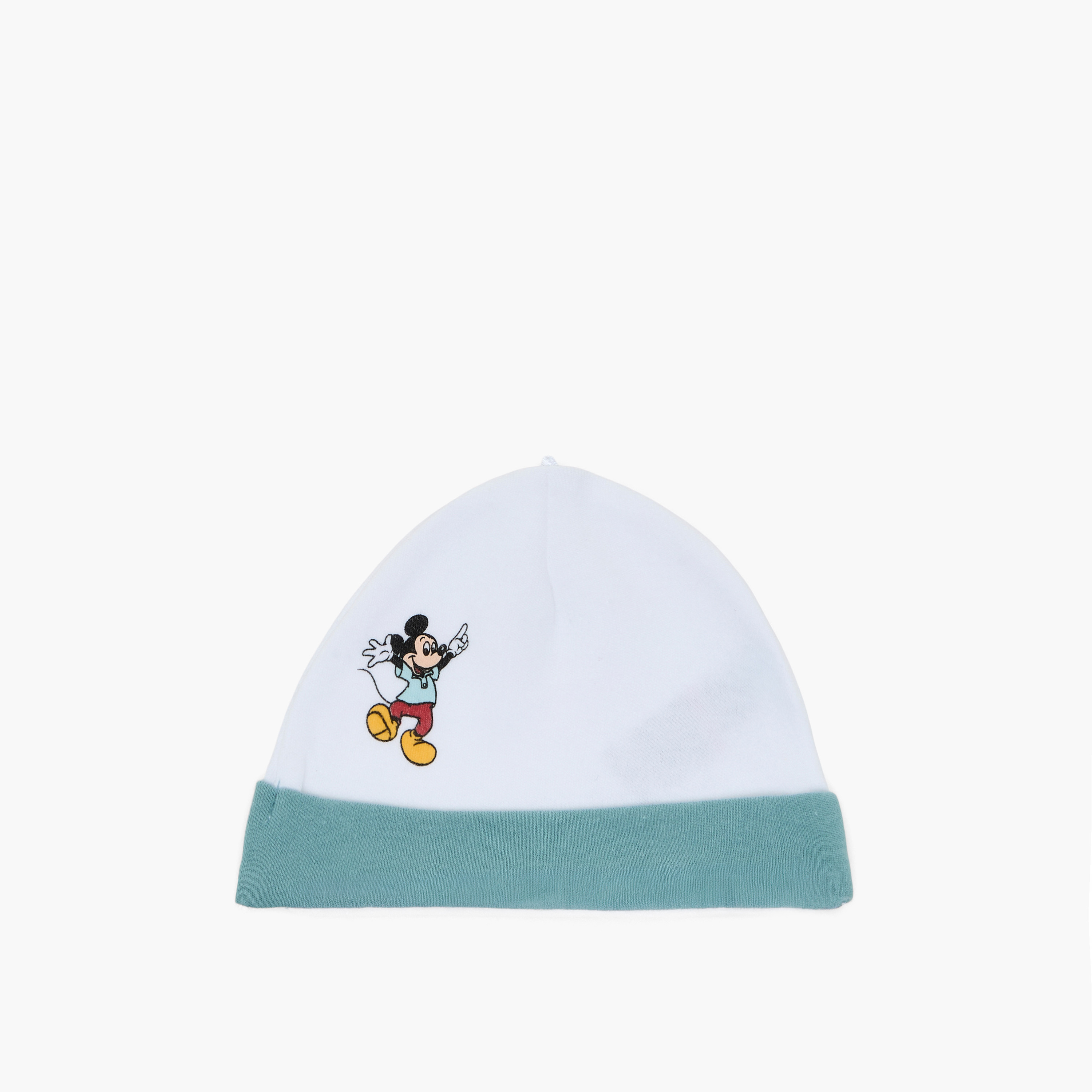 Pack of 2 Disney Cap with Mickey Mouse Print-baby-boys-accessories-caps-image-2
