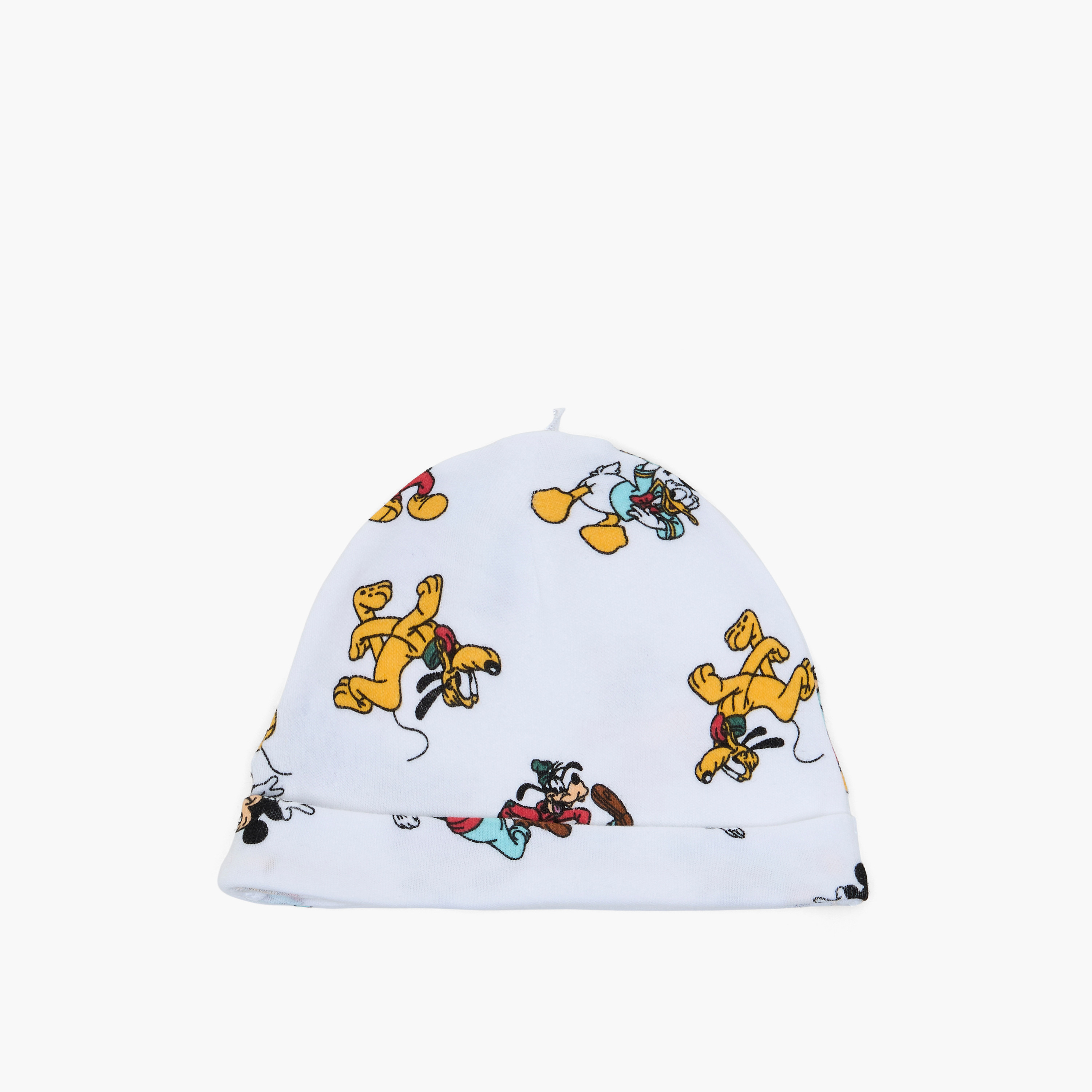Pack of 2 Disney Cap with Mickey Mouse Print-baby-boys-accessories-caps-image-3