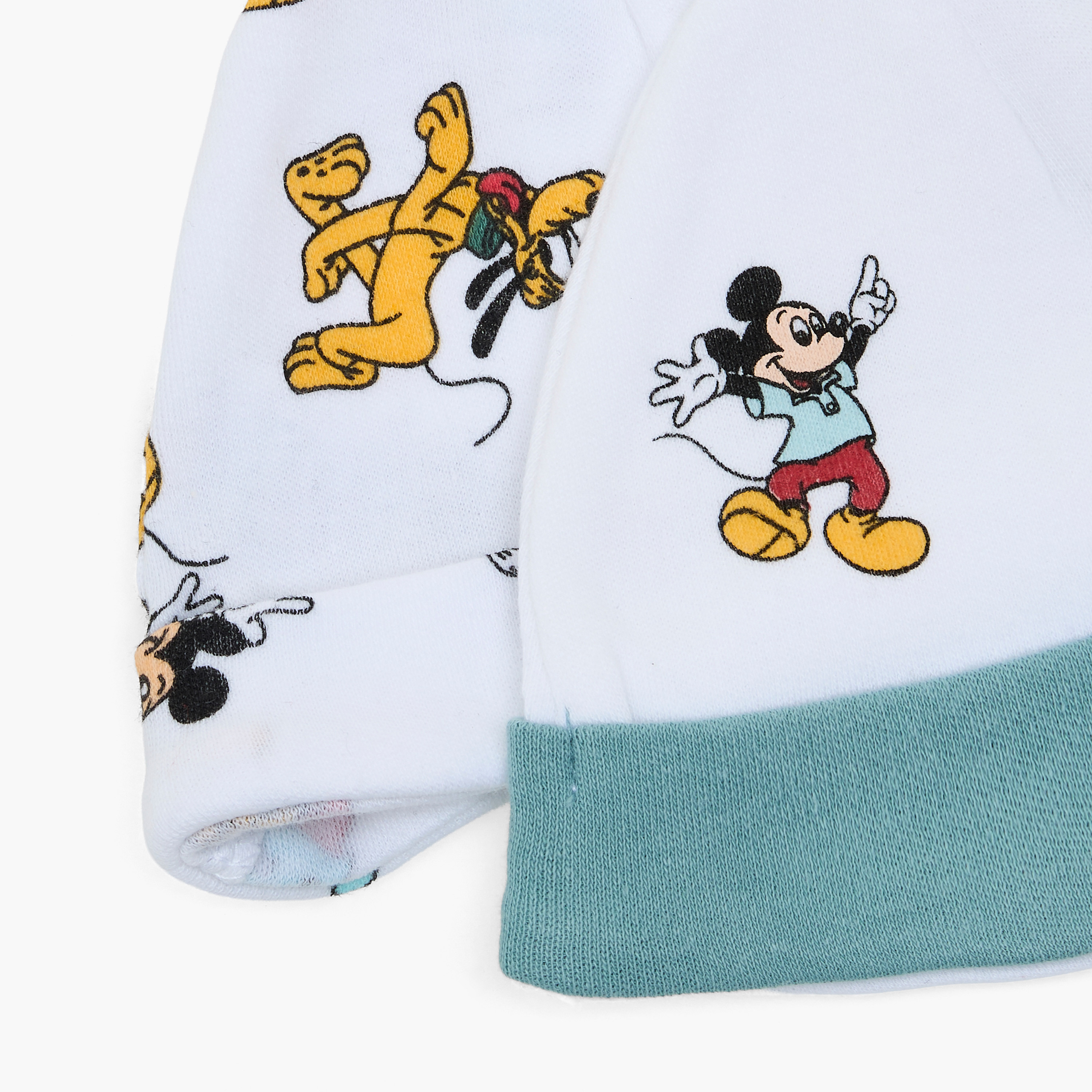 Pack of 2 Disney Cap with Mickey Mouse Print-baby-boys-accessories-caps-image-6