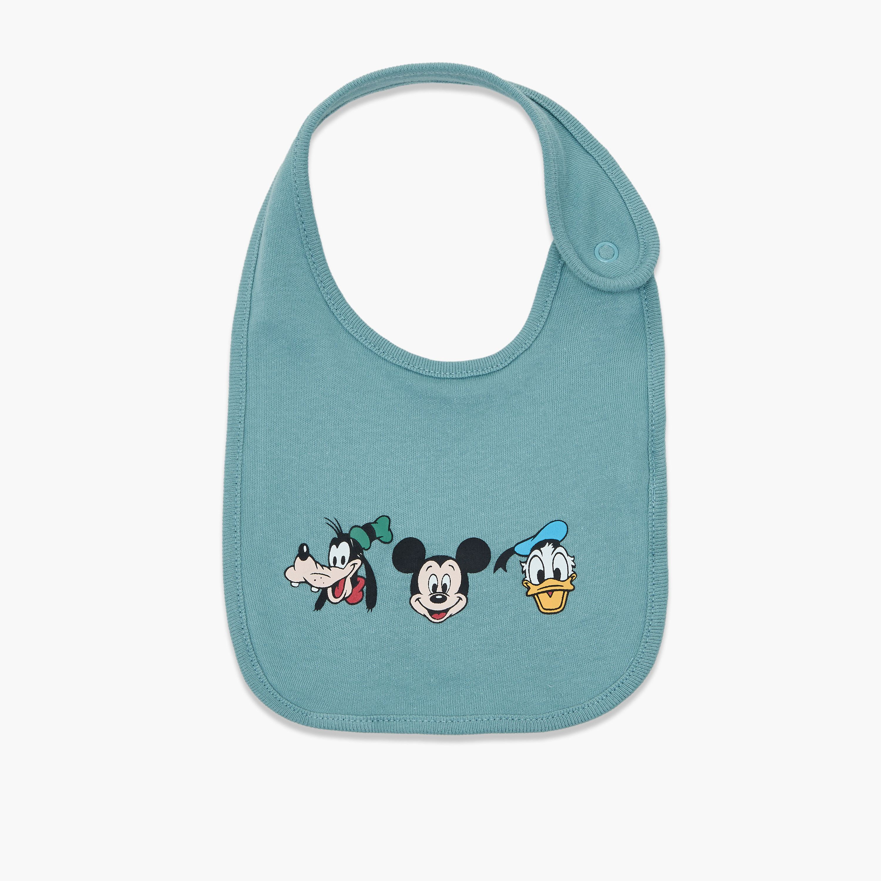 Pack of 2 Disney Baby Bib with Mickey Mouse and Friends Print-baby-feeding-bibs-image-3