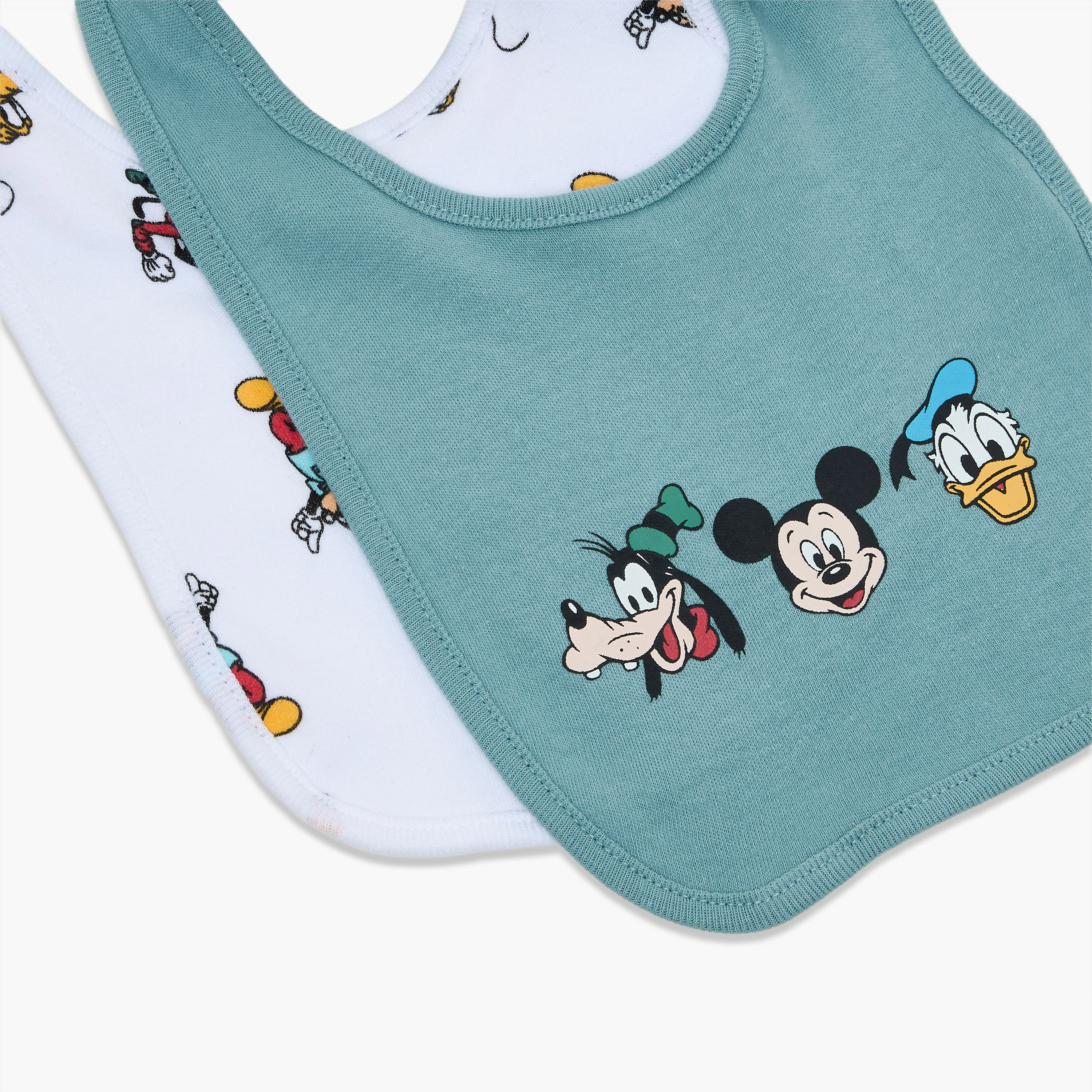 Pack of 2 Disney Baby Bib with Mickey Mouse and Friends Print-baby-feeding-bibs-image-5