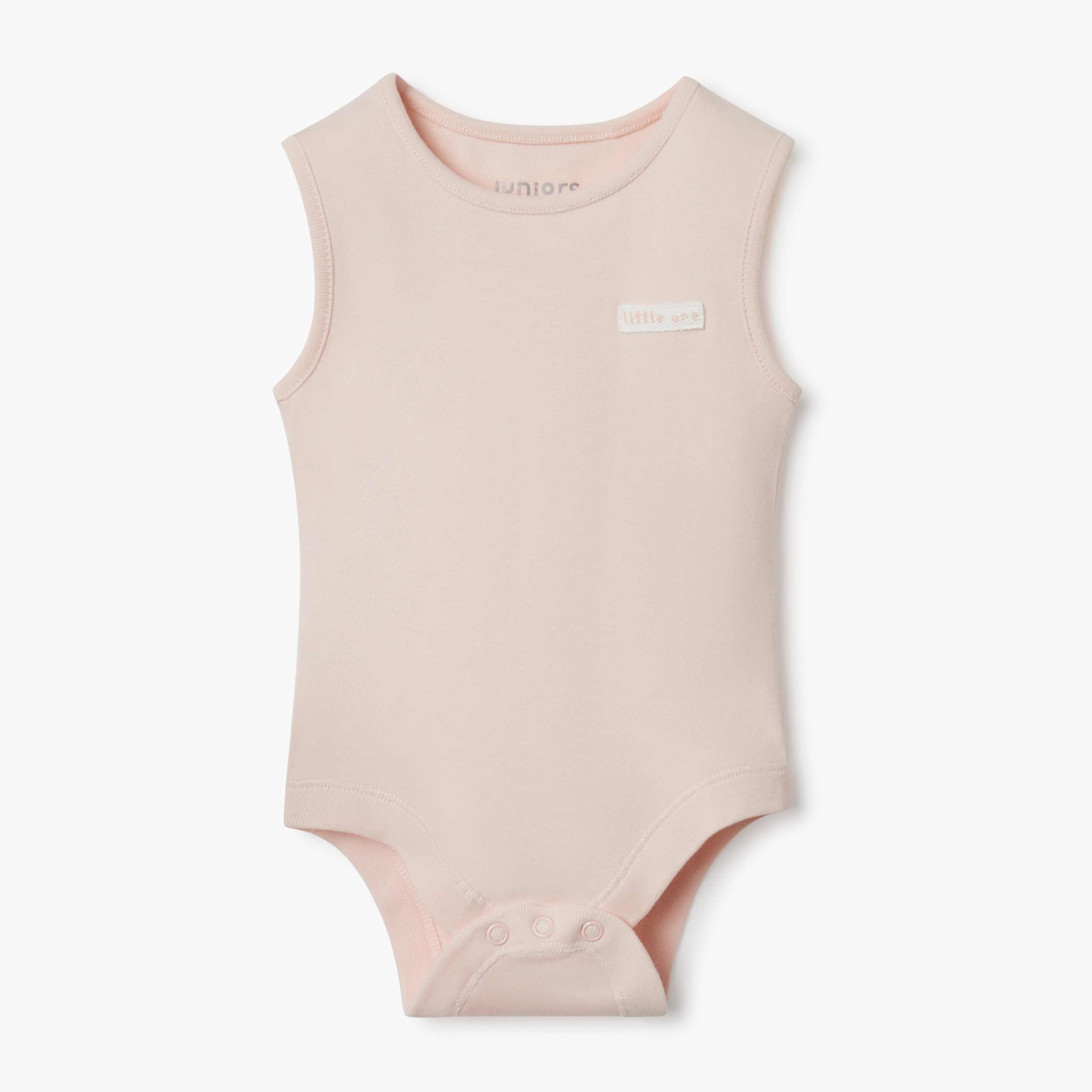 Juniors Printed Sleeveless Bodysuit - Set of 3-baby-girls-clothing-bodysuits-image-3