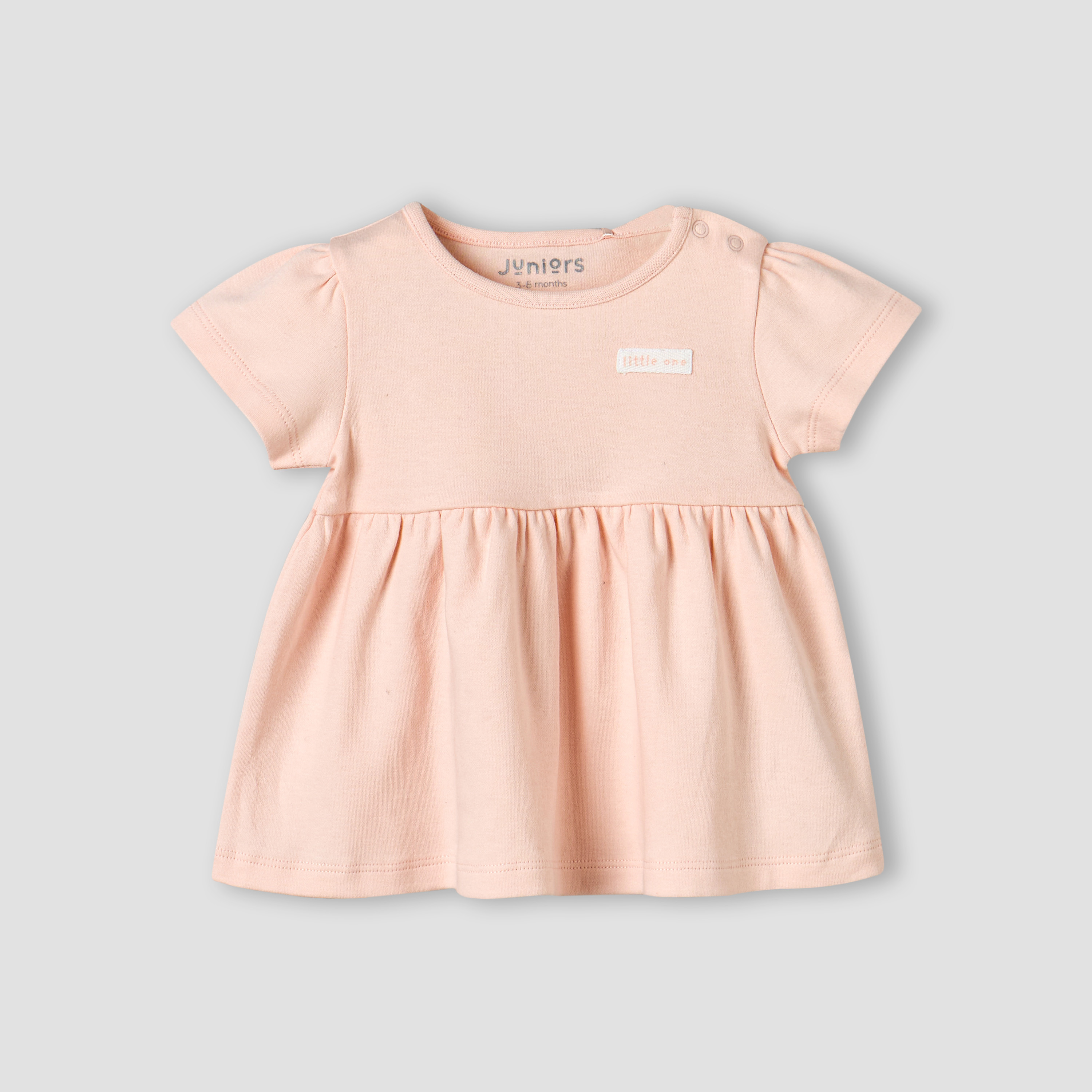 Pack of 2 Juniors Short Sleeves A-line Dress with Assorted Design-baby-girls-clothing-dressesandjumpsuits-image-4