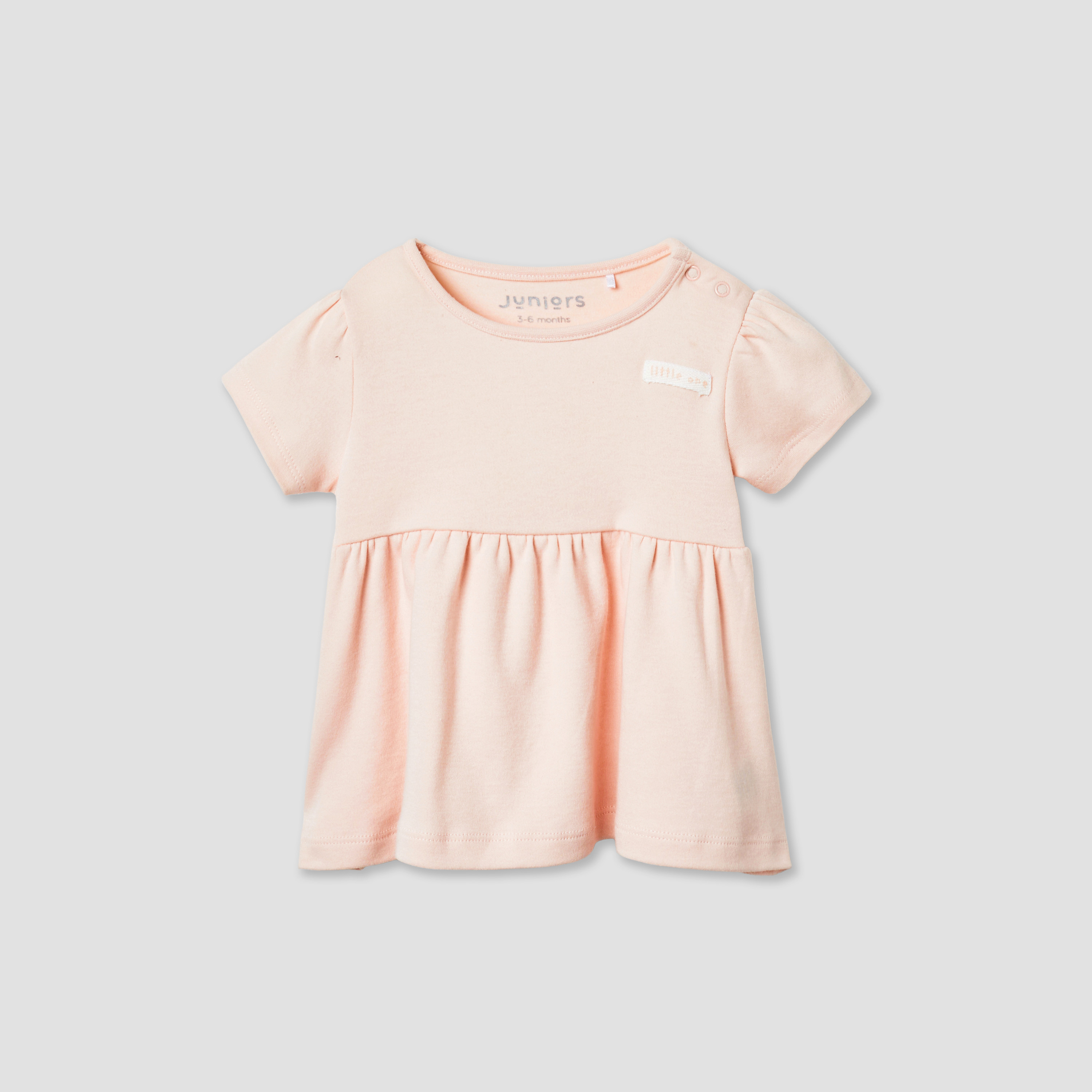 Juniors Assorted A-line Dress with Round Neck and Short Sleeves - Set of 2-baby-girls-clothing-dressesandjumpsuits-image-3