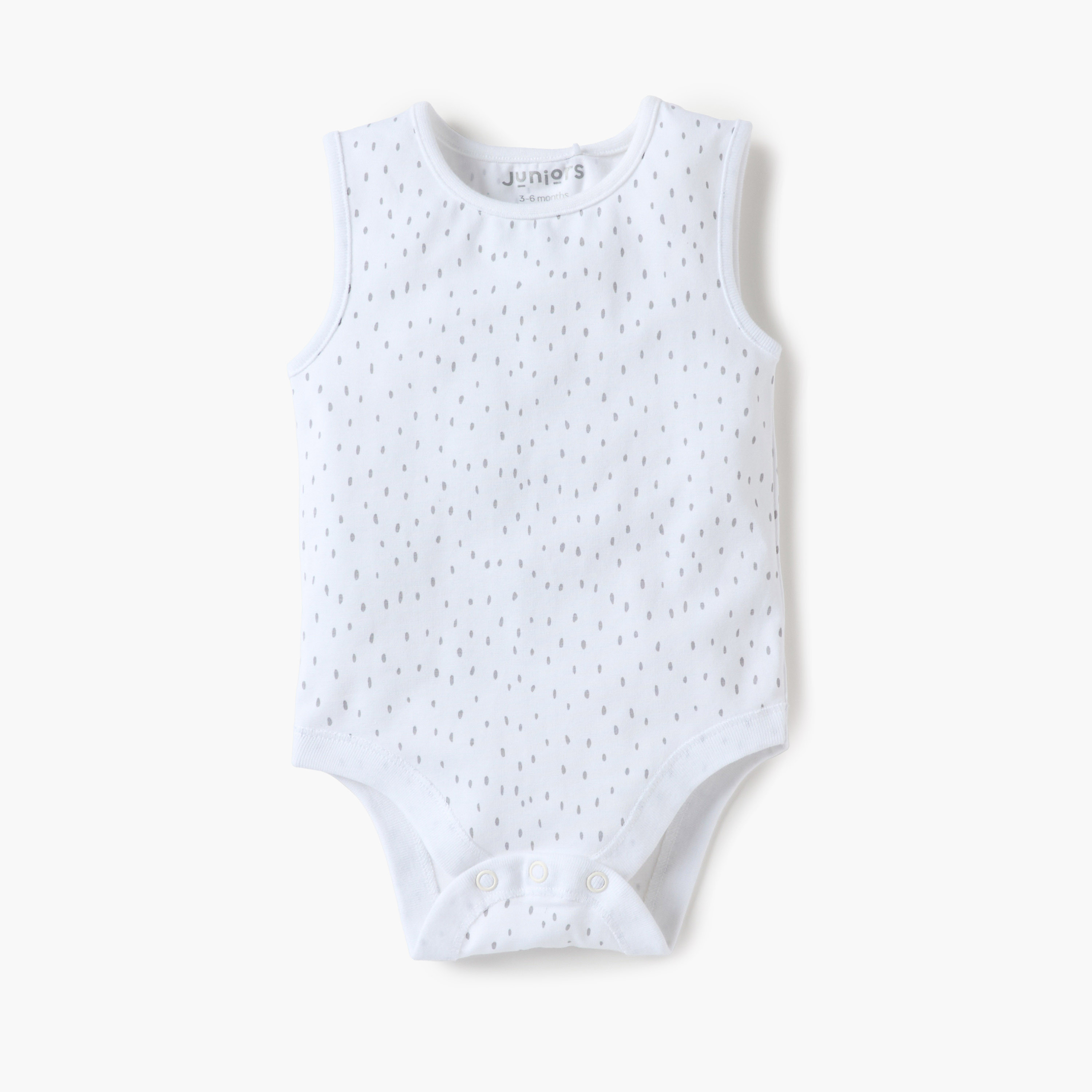 بودي سوت متنوع بدون أكمام وأزرار إغلاق من جونيورز - طقم من قطعتين-baby-boys-clothing-bodysuits-image-2