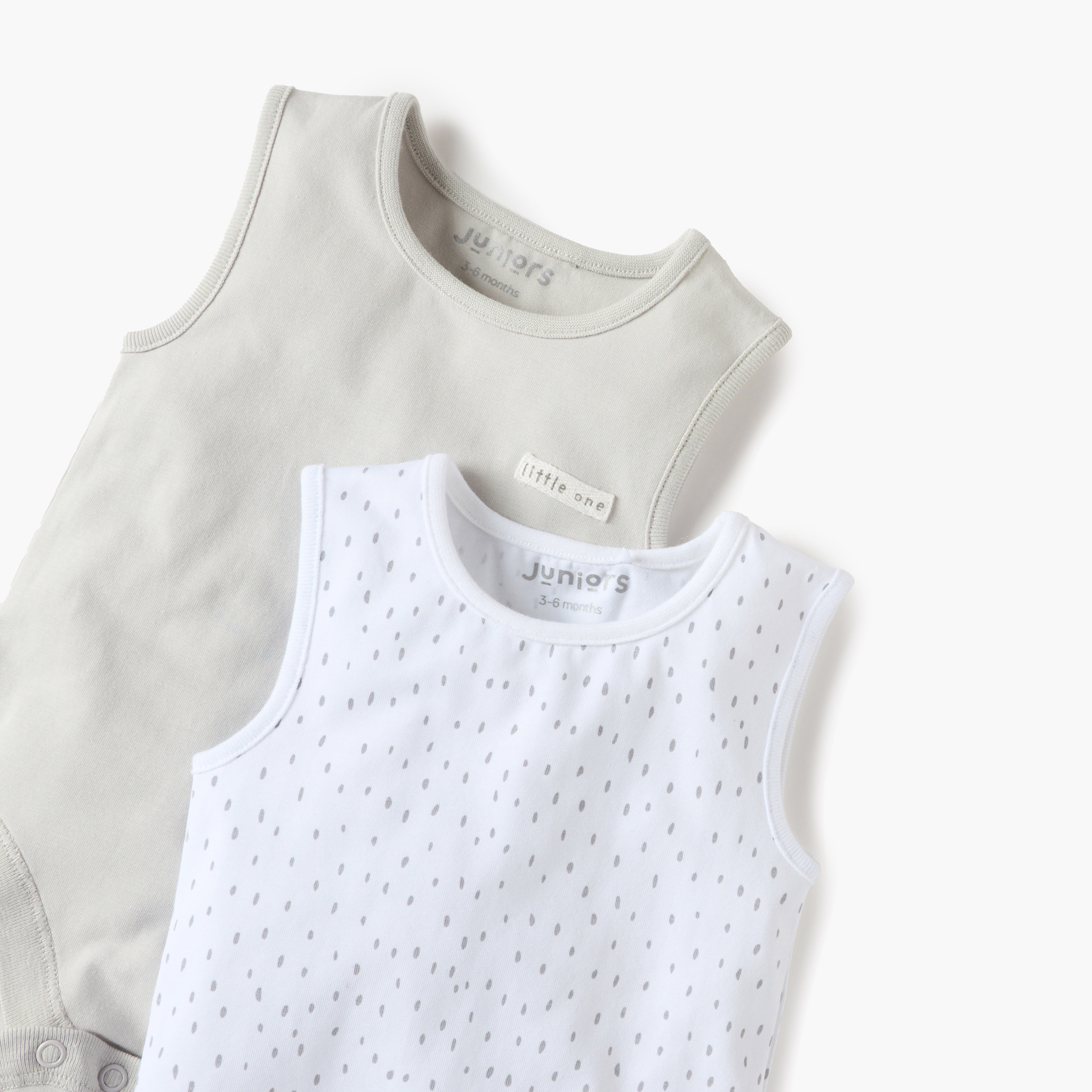 بودي سوت متنوع بدون أكمام وأزرار إغلاق من جونيورز - طقم من قطعتين-baby-boys-clothing-bodysuits-image-4