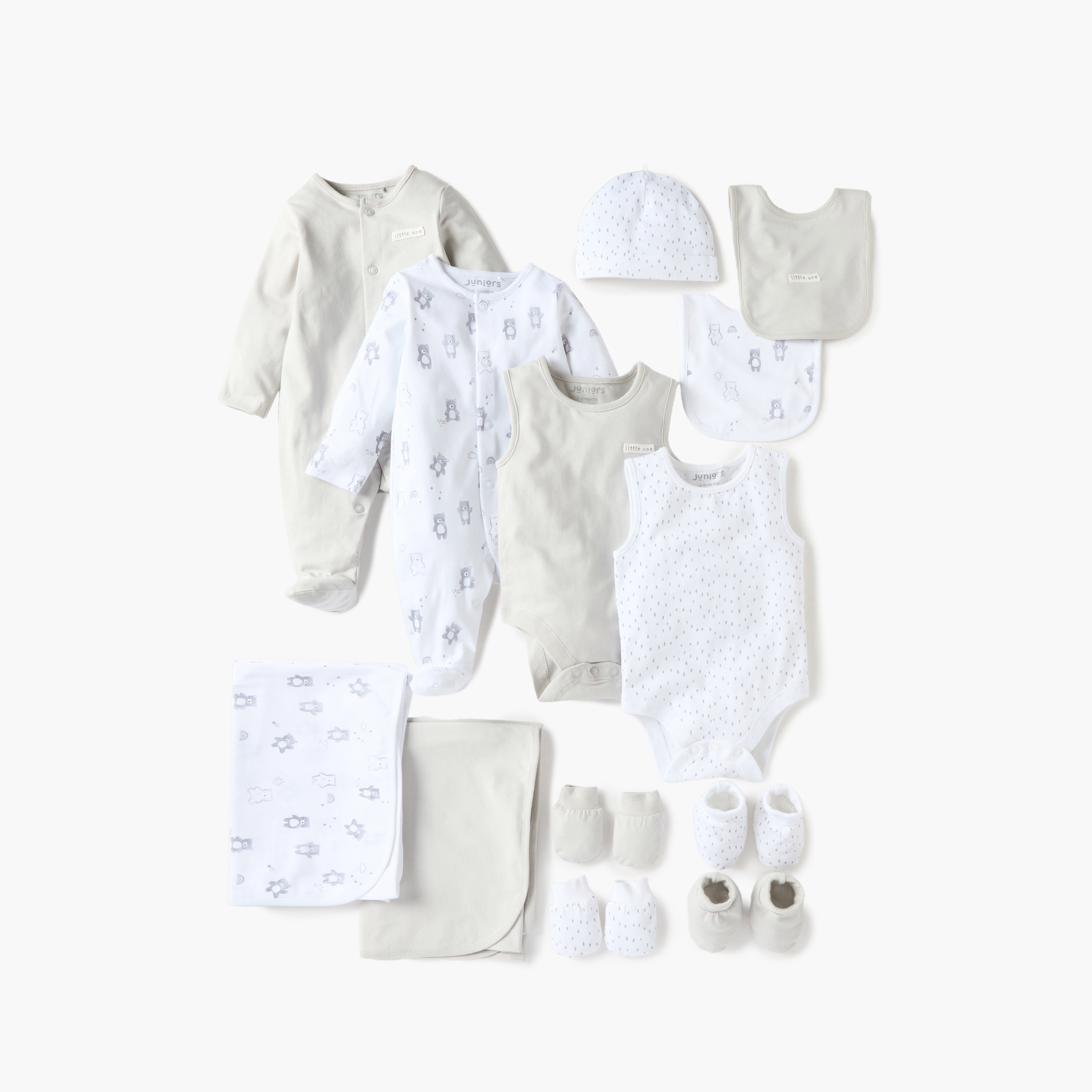بودي سوت متنوع بدون أكمام وأزرار إغلاق من جونيورز - طقم من قطعتين-baby-boys-clothing-bodysuits-image-6