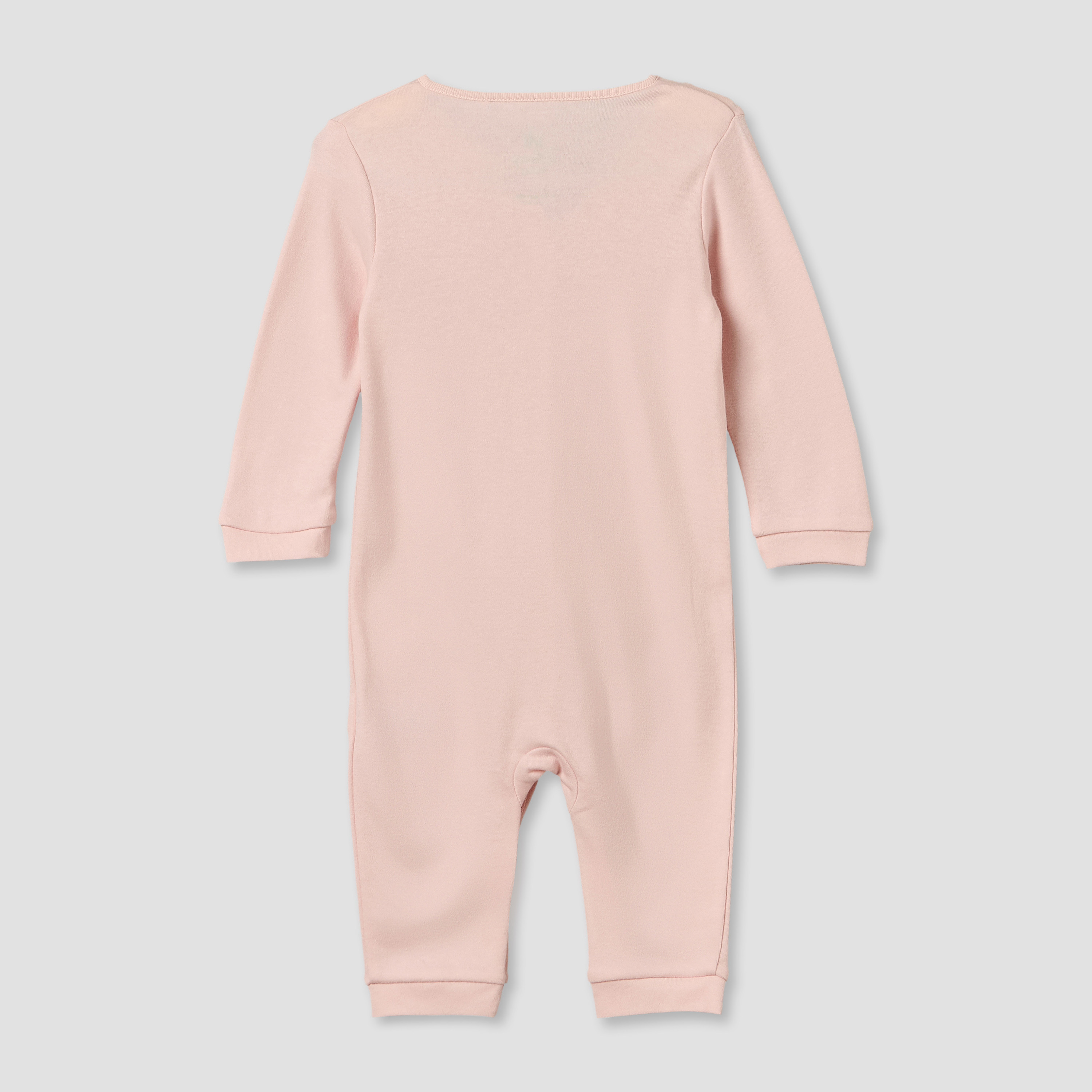 Set of 2 Disney Cotton Round Neck Sleepsuit with Romper-baby-girls-clothing-nightwear-sleepsuits-image-4